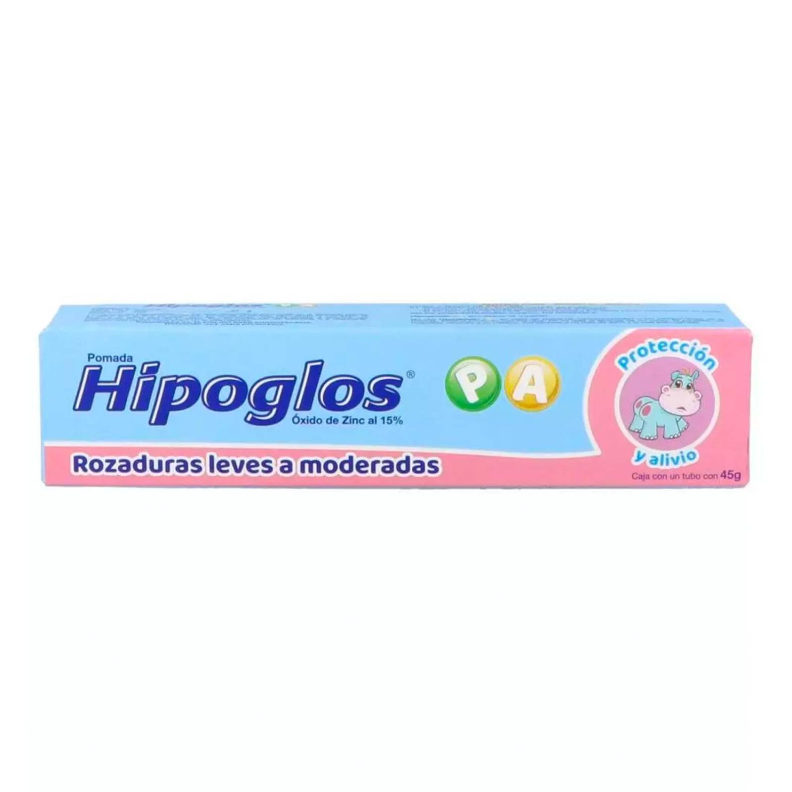 Pomada Hipoglos Óxido de Zinc 15% 45 gr