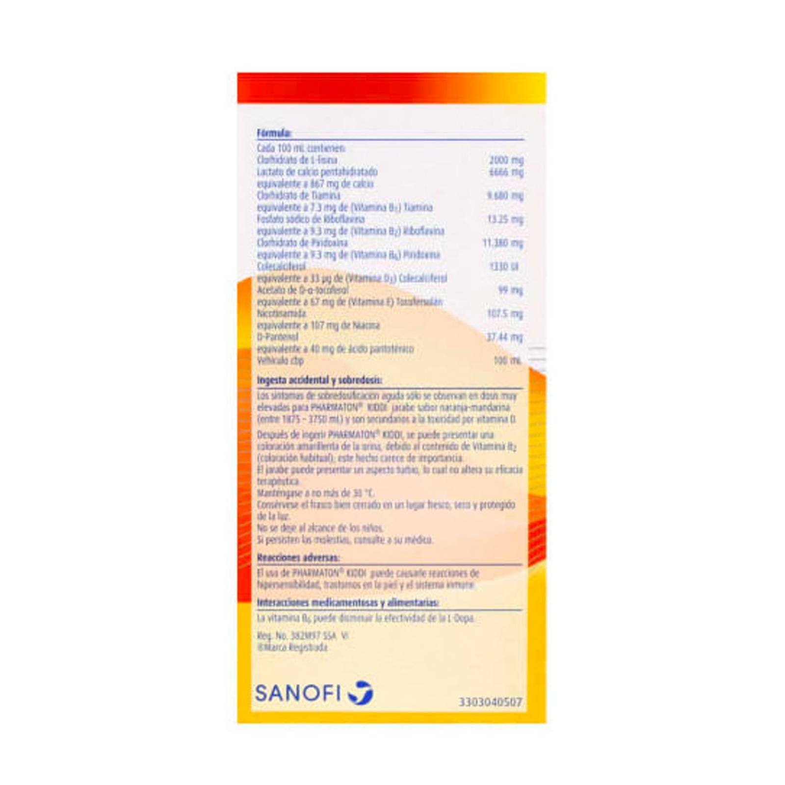 Jarabe Pharmaton Kiddi 100 ml