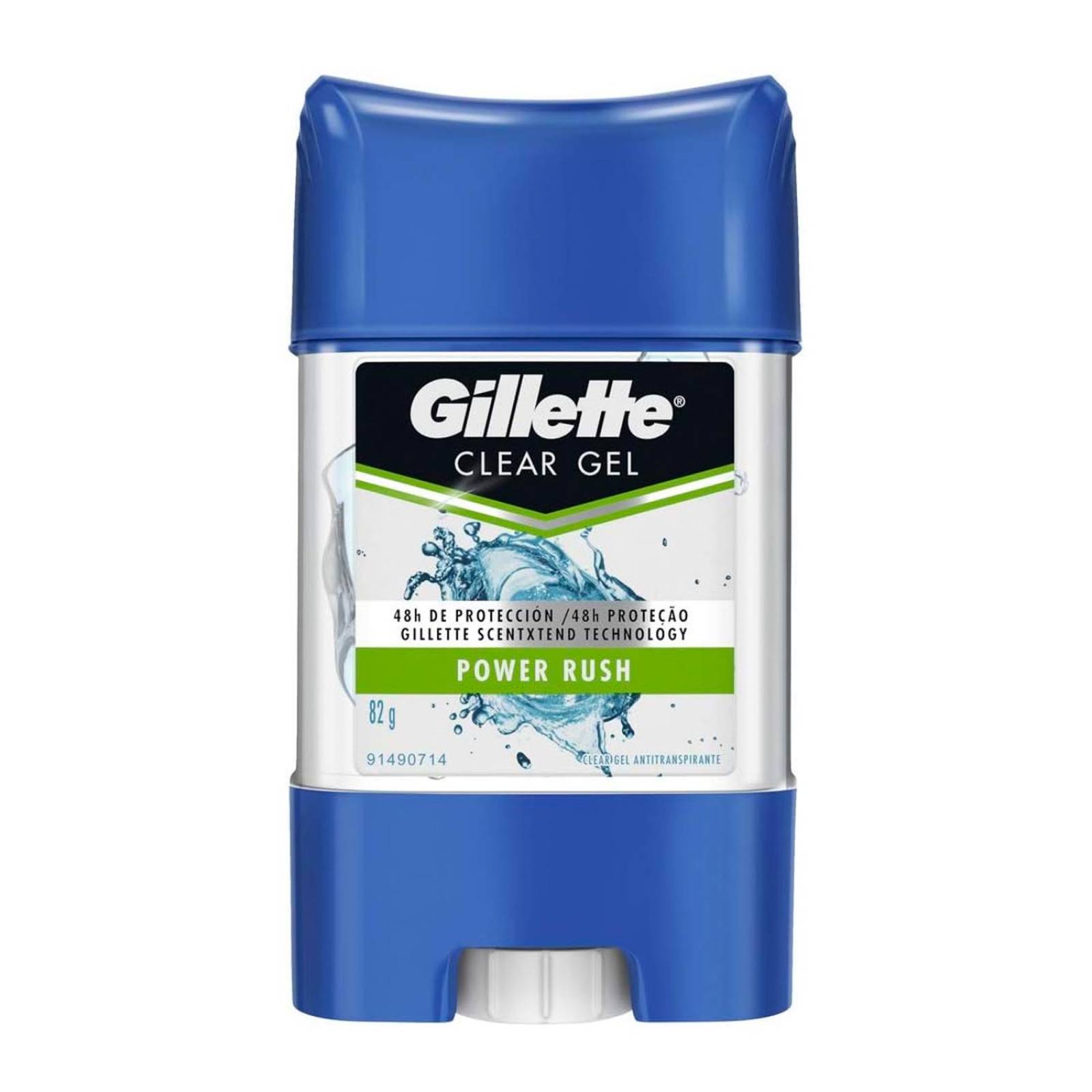 Desodorante en Gel Gillette Power Rush 82 gr