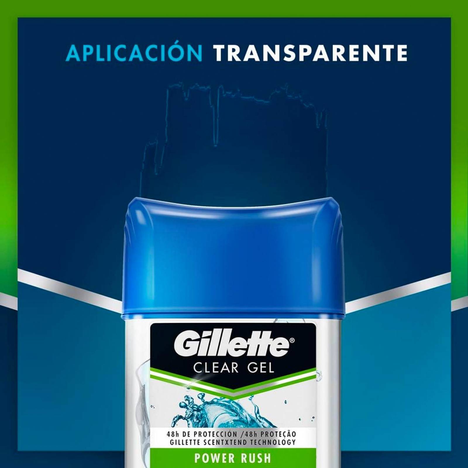 Desodorante en Gel Gillette Power Rush 82 gr