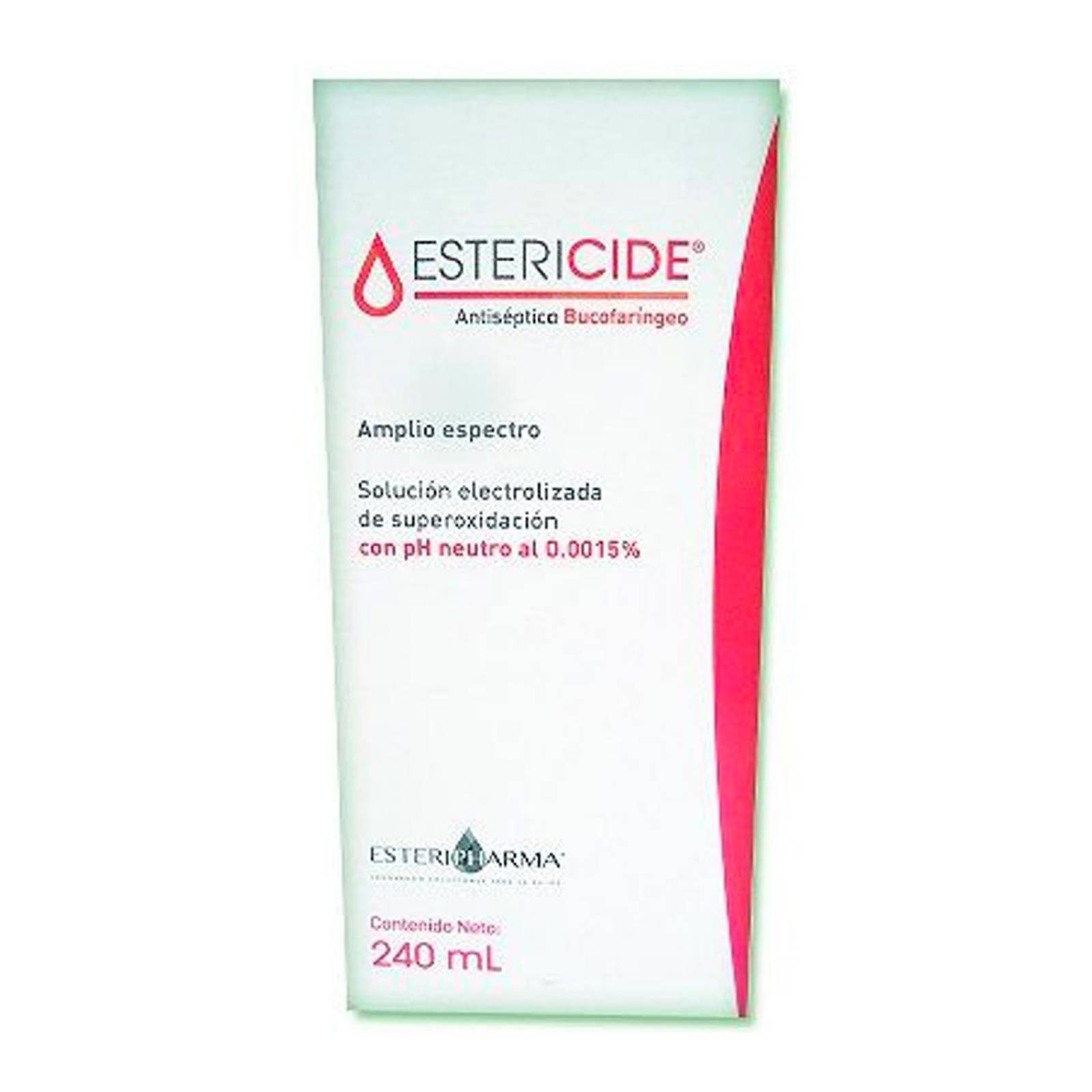 Antiséptico Estericide Bucofaríngeo 240 ml 