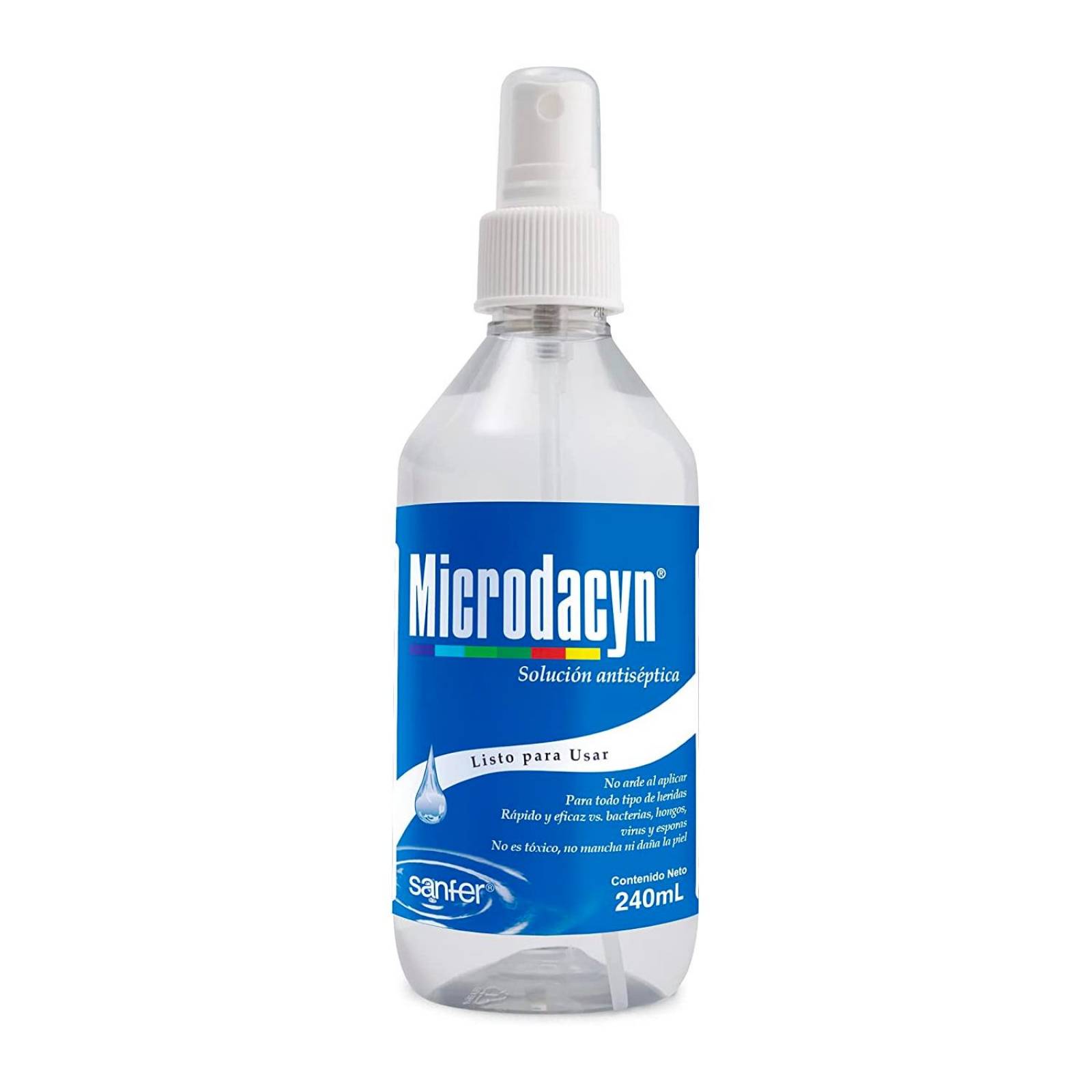 Solución Esterilizante y Antiséptica Mycrodacyn 60 240 ml 