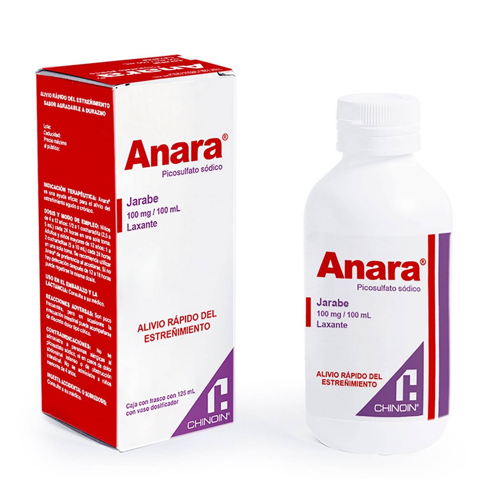 Jarabe Anara Laxante 125 ml 