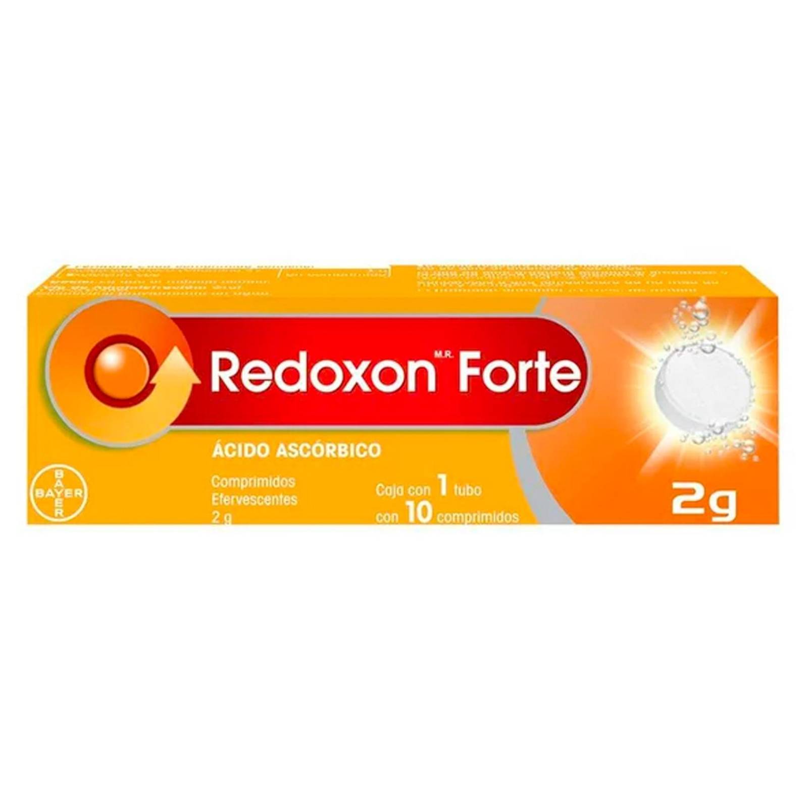 Multivitamínico Redoxon Vitamina C Sabor Naranja 10 Tabletas 