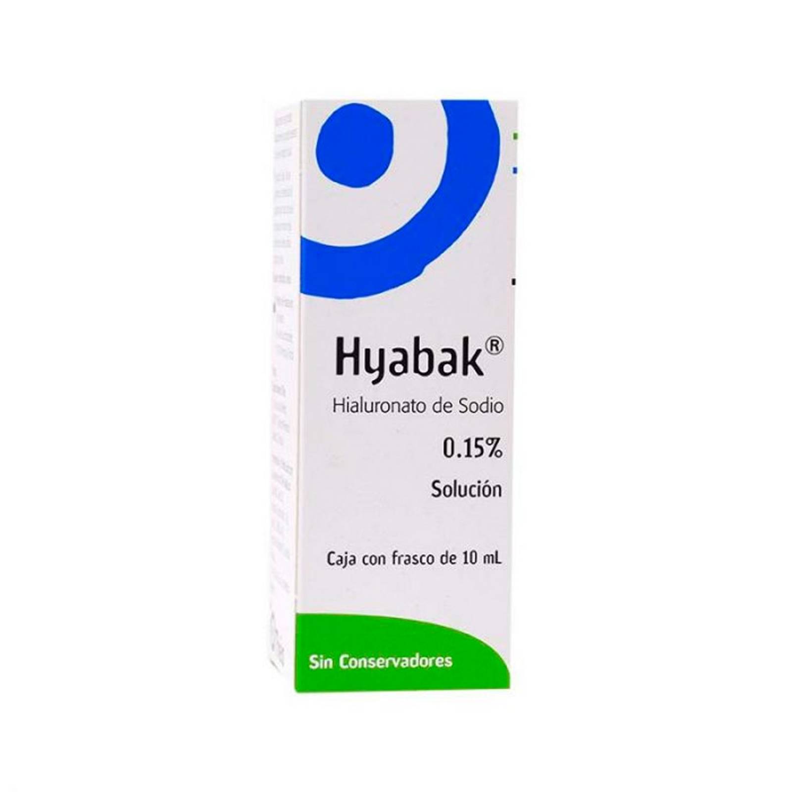 Solución Oftálmica Hyabak 0.15% 10 ml