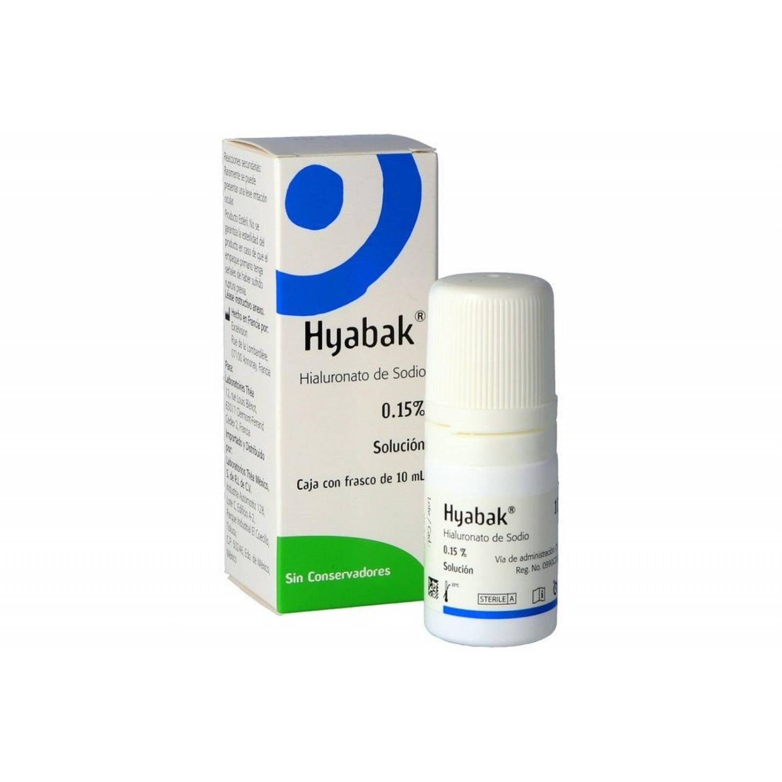Solución Oftálmica Hyabak 0.15% 10 ml