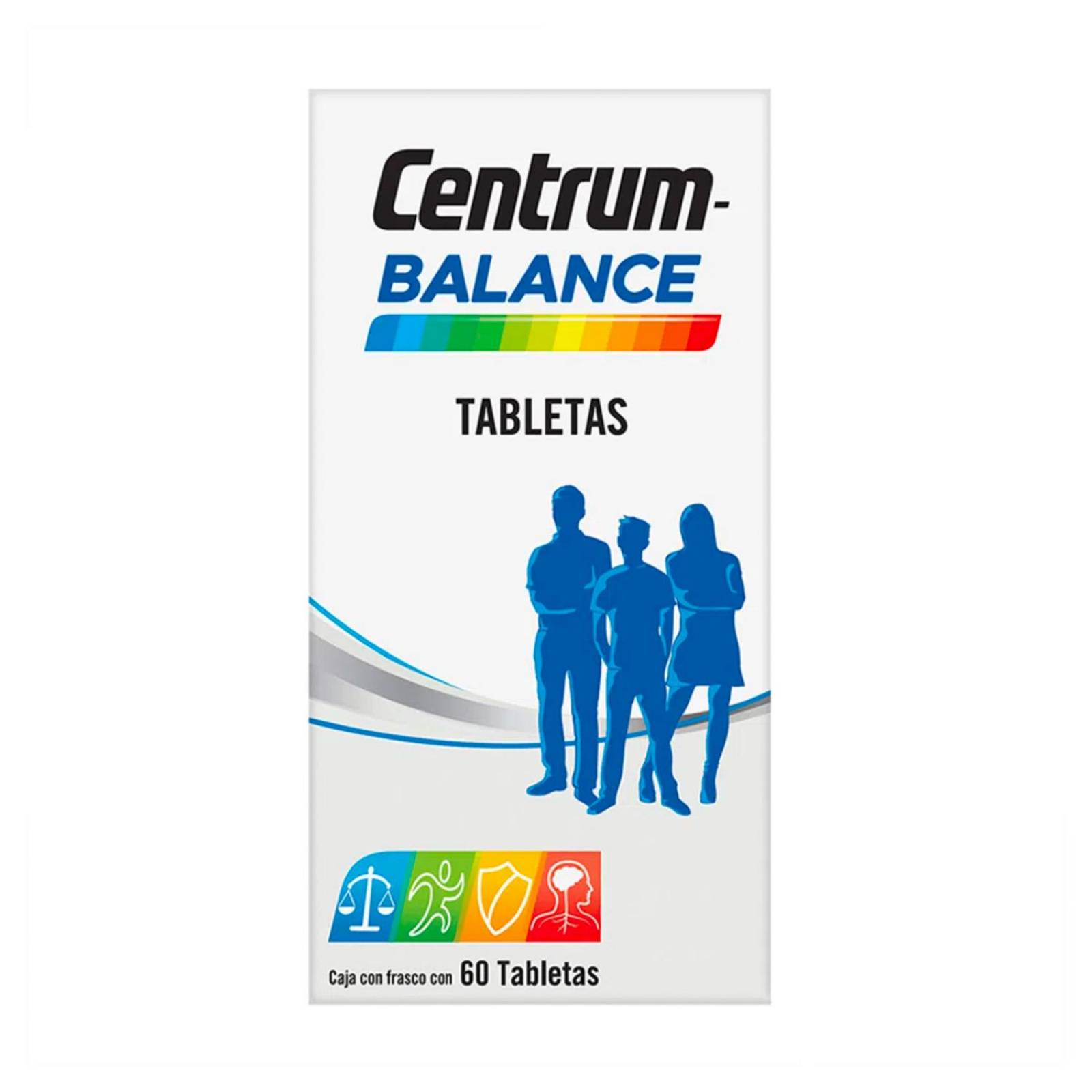 Multivitamínico Centrum Balance 60 Tabletas 
