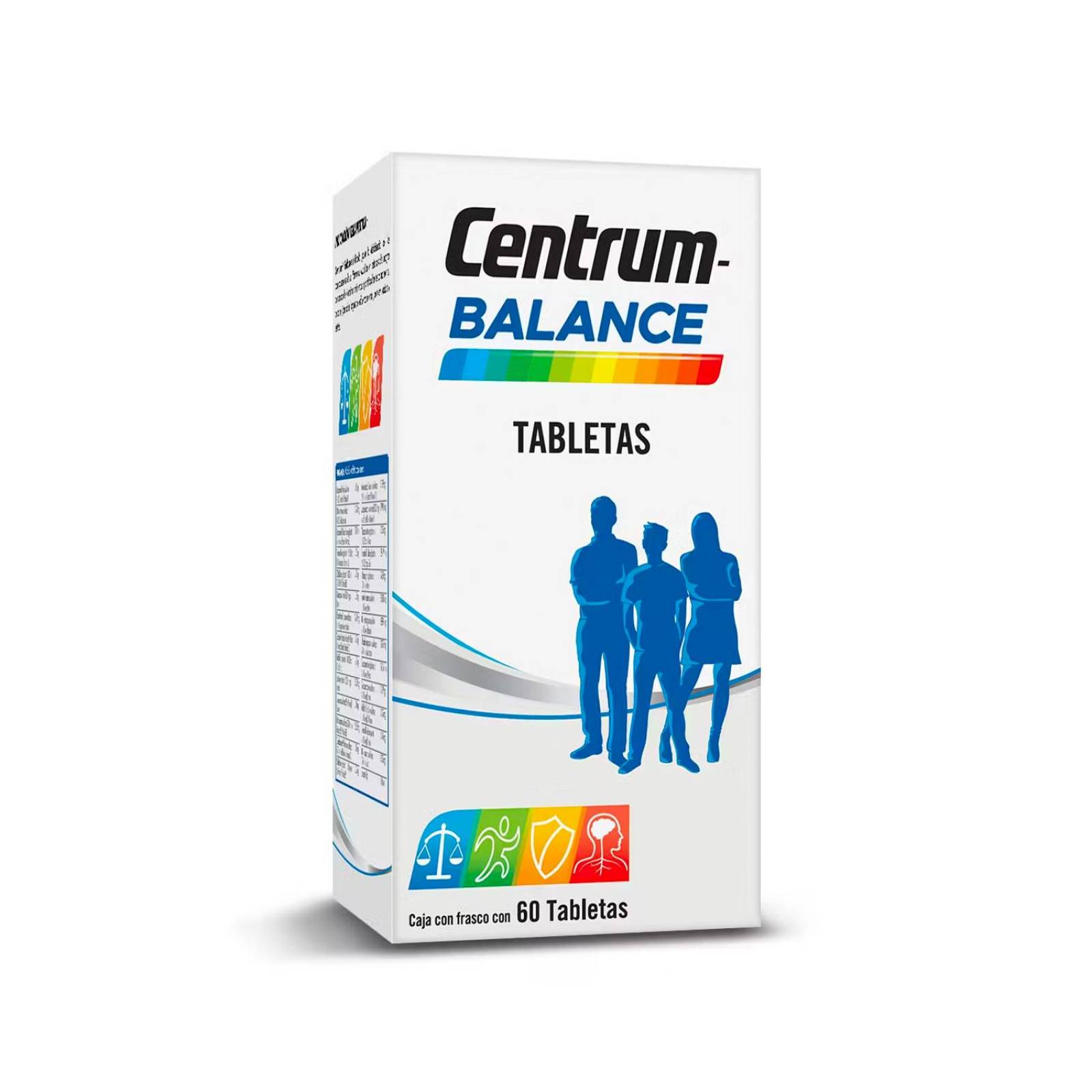 Multivitamínico Centrum Balance 60 Tabletas 