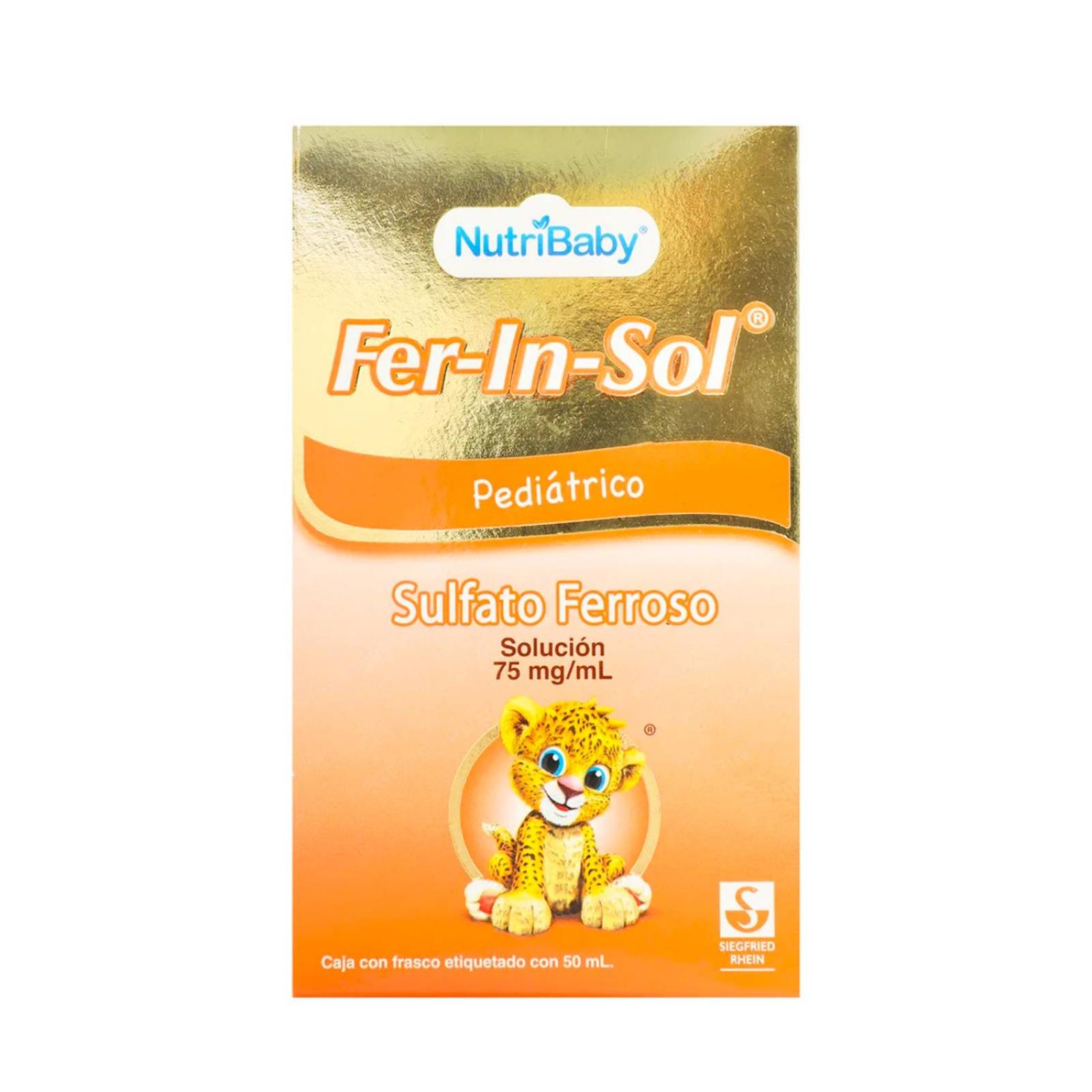 Suplemento Alimenticio Fer-In-Sol Pediátrico 50 ml 