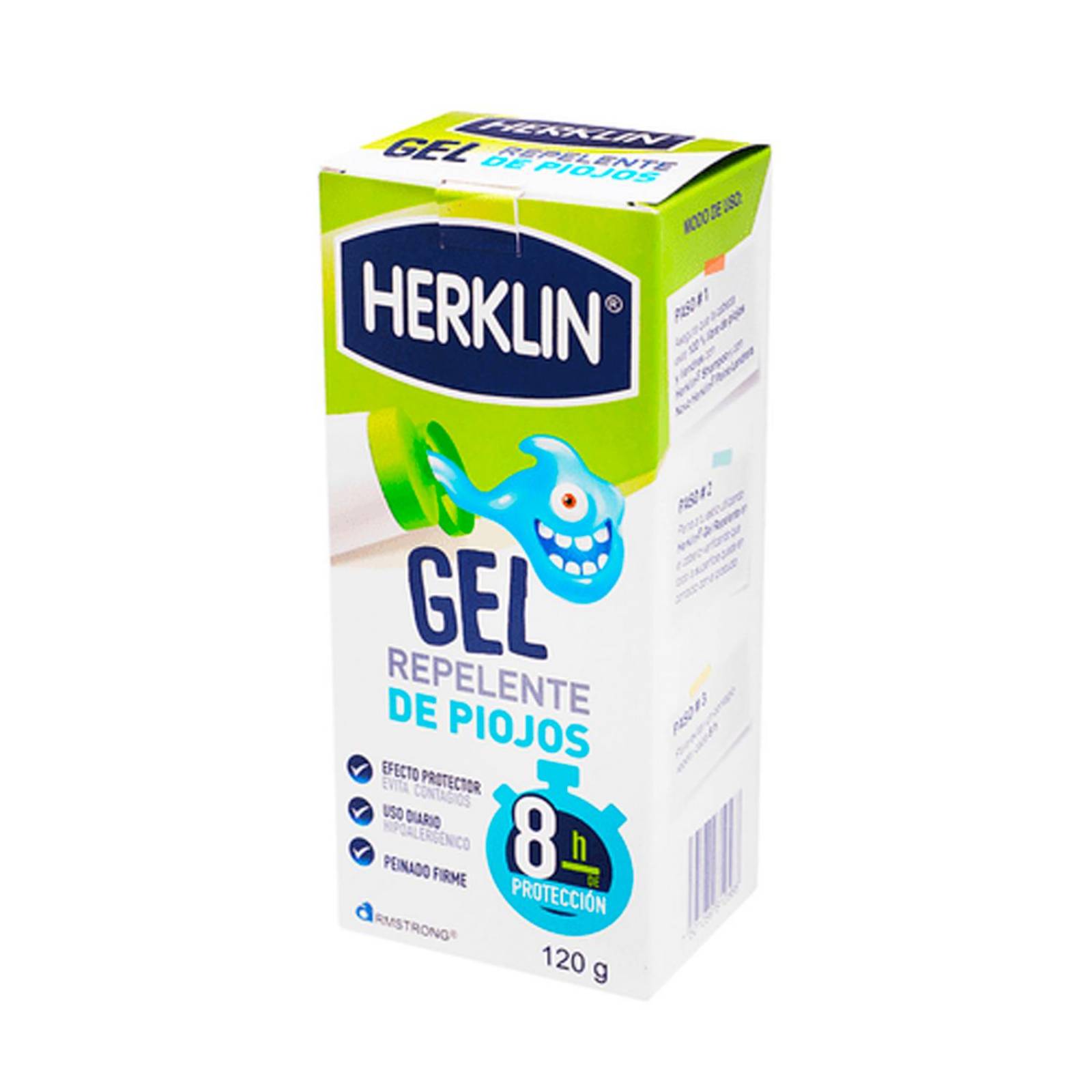 Gel Herklin Repelente 120 gr 