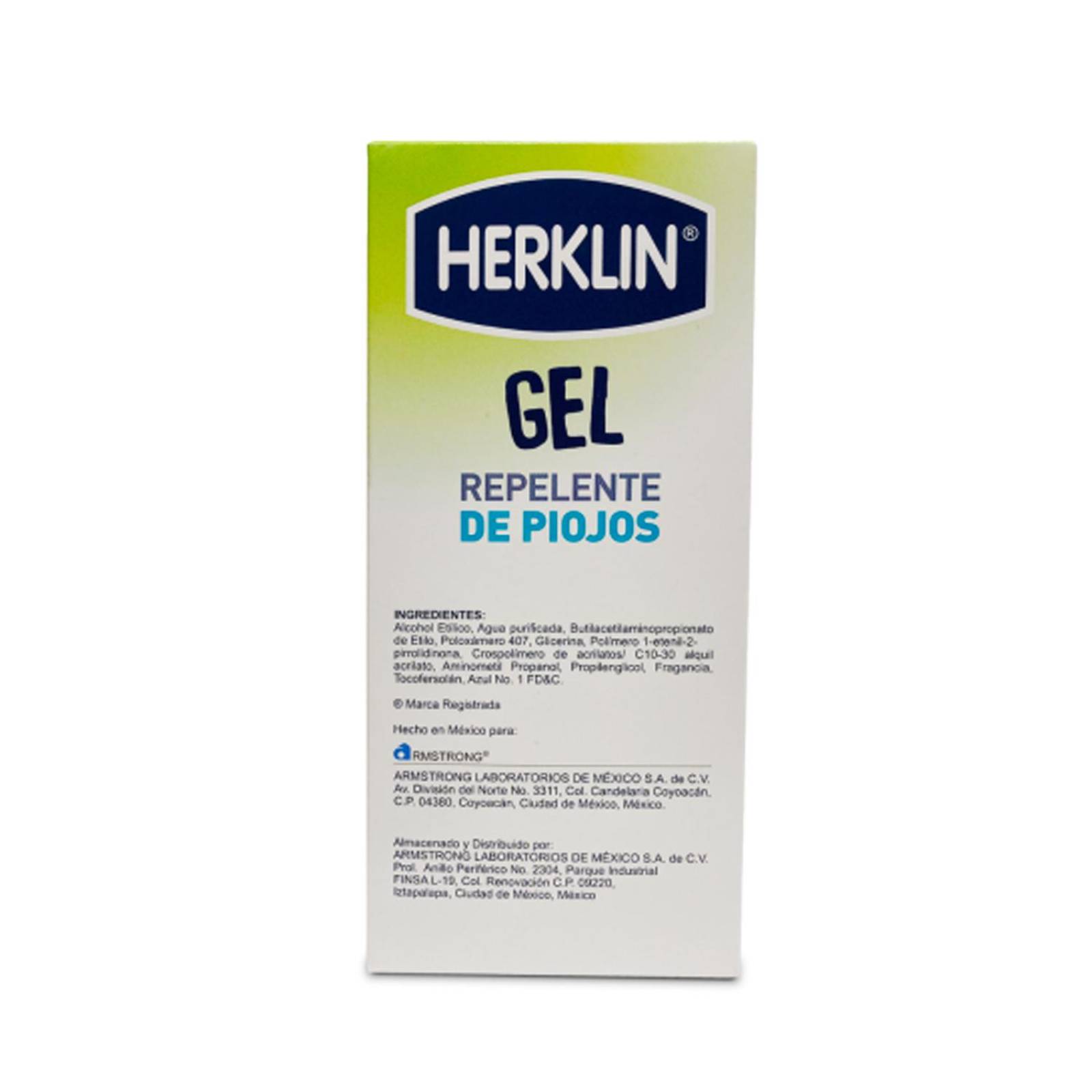 Gel Herklin Repelente 120 gr 