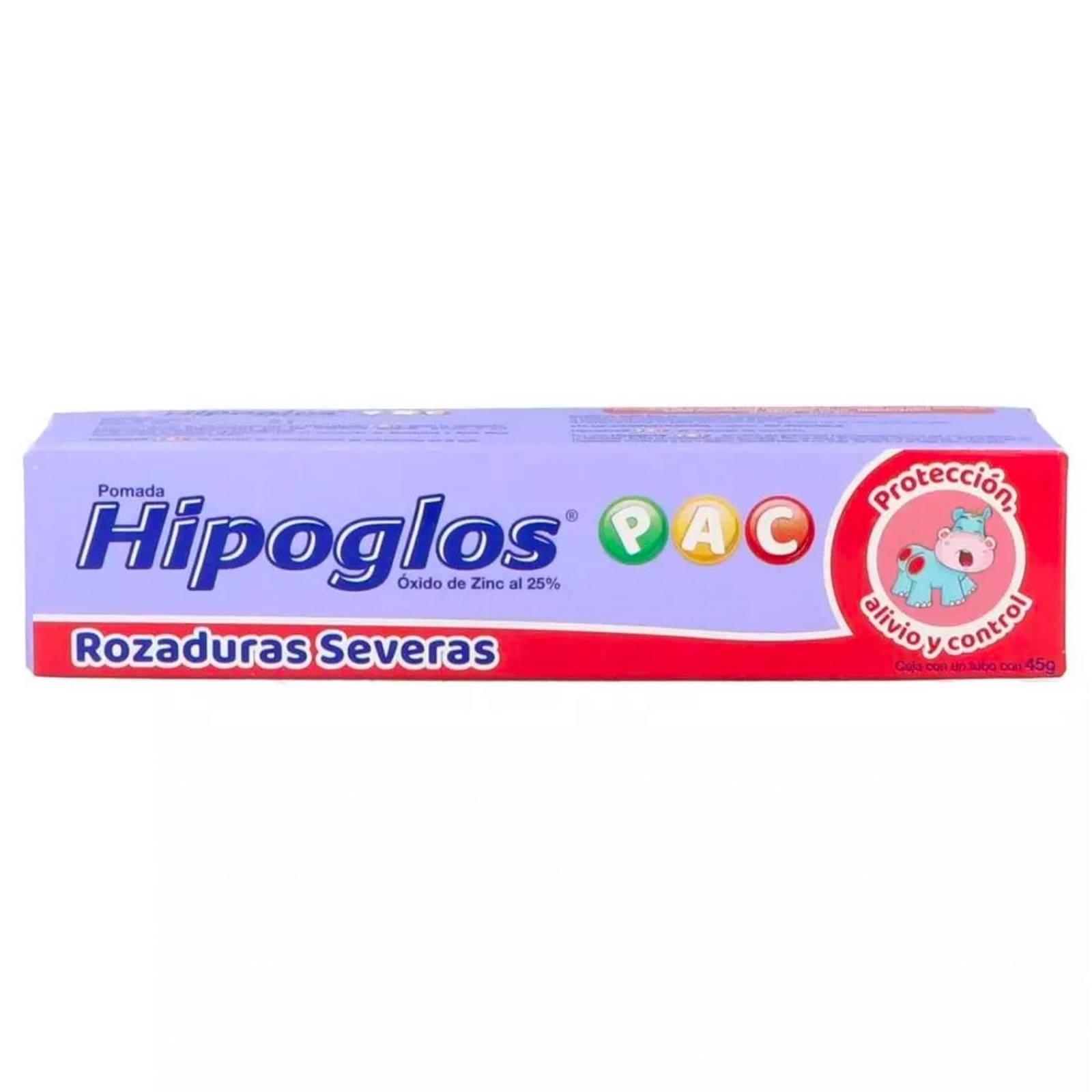 Pomada Hipoglos Óxido de Zinc 25% 45 gr