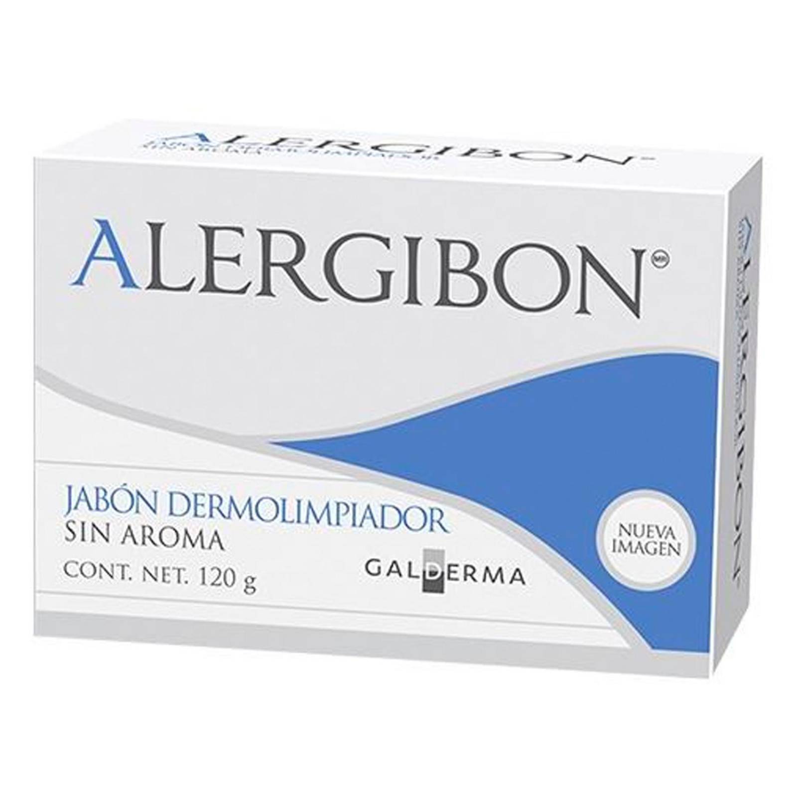 Jabón Dermolimpiador Alergibon Sin Aroma 120 gr