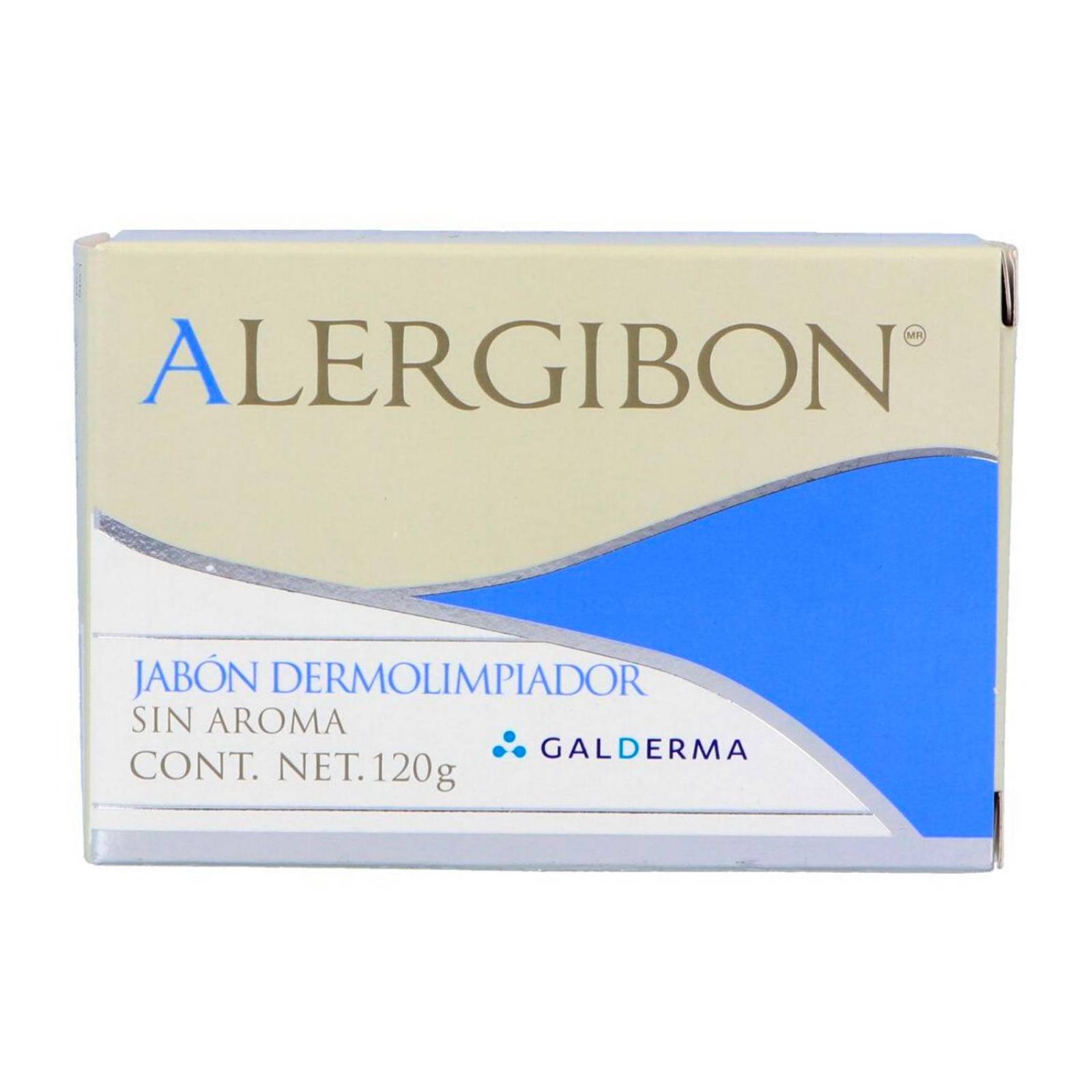 Jabón Dermolimpiador Alergibon Sin Aroma 120 gr