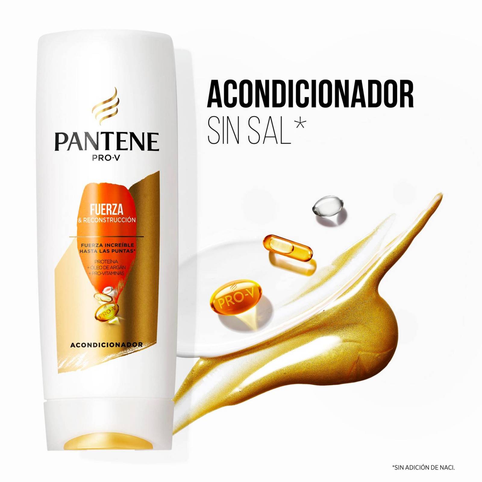 Acondicionador Pantene Pro-V Fuerza y Reconstruccion 400 ml 