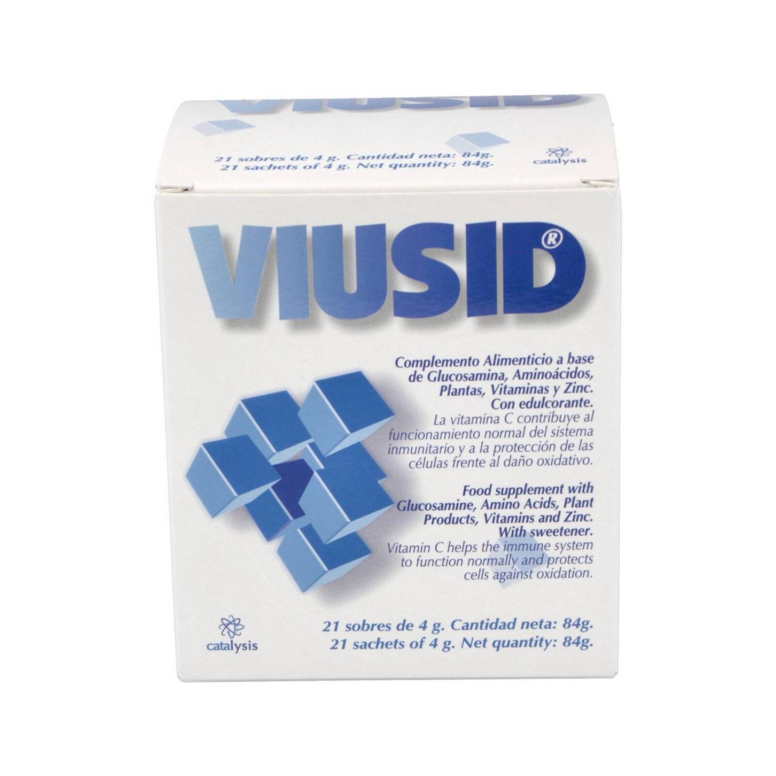Suplemento Alimenticio Viusid 21 Sobres de 4 gr
