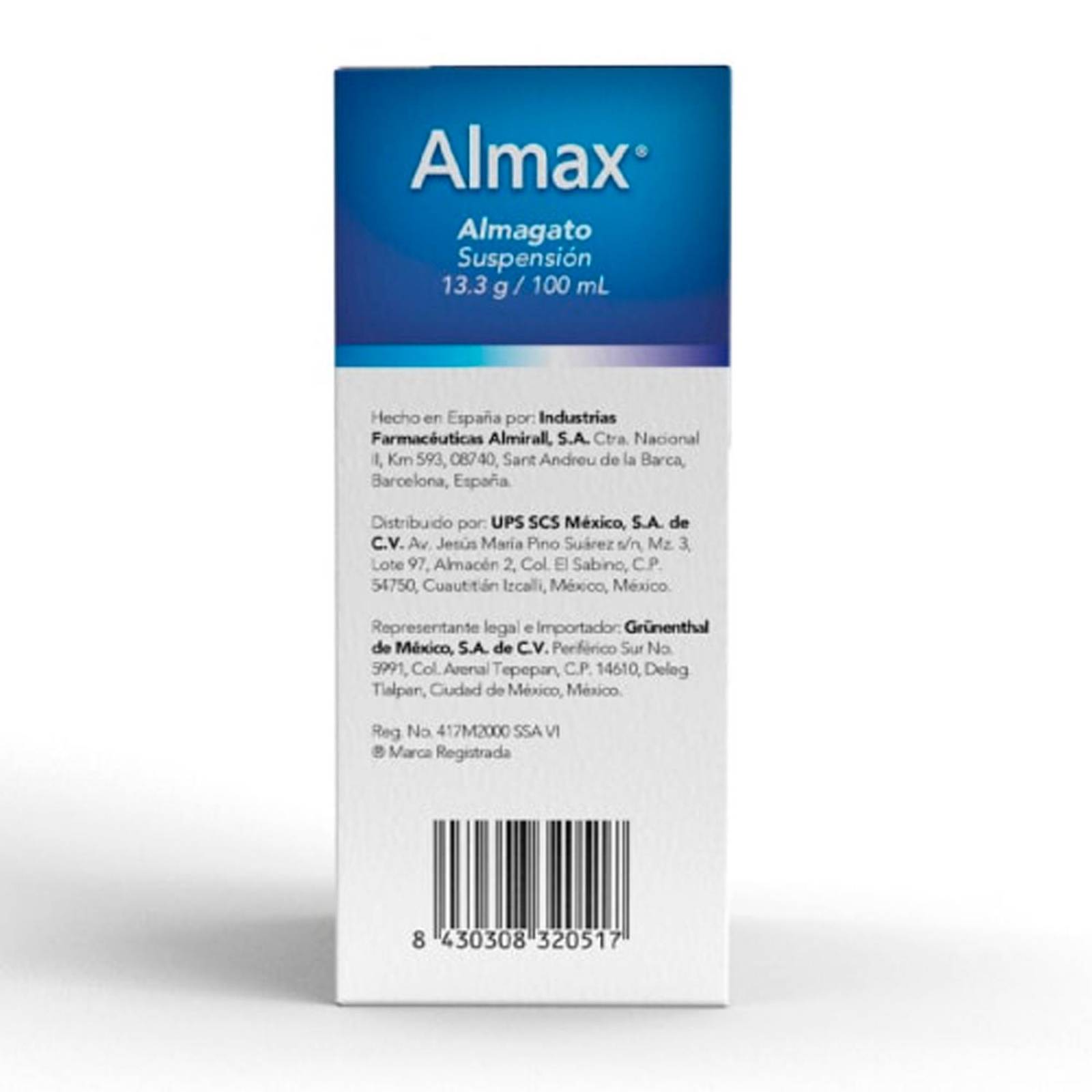 Suspensión Almax Almagato 225 ml 