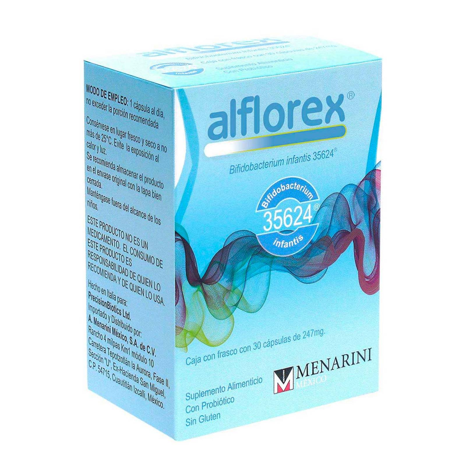 Suplemento Alimenticio Alflorex 30 Cápsulas