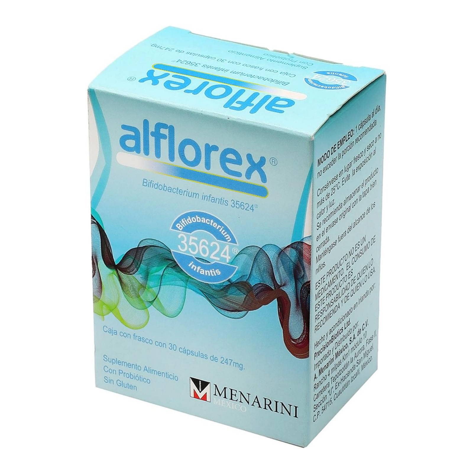 Suplemento Alimenticio Alflorex 30 Cápsulas