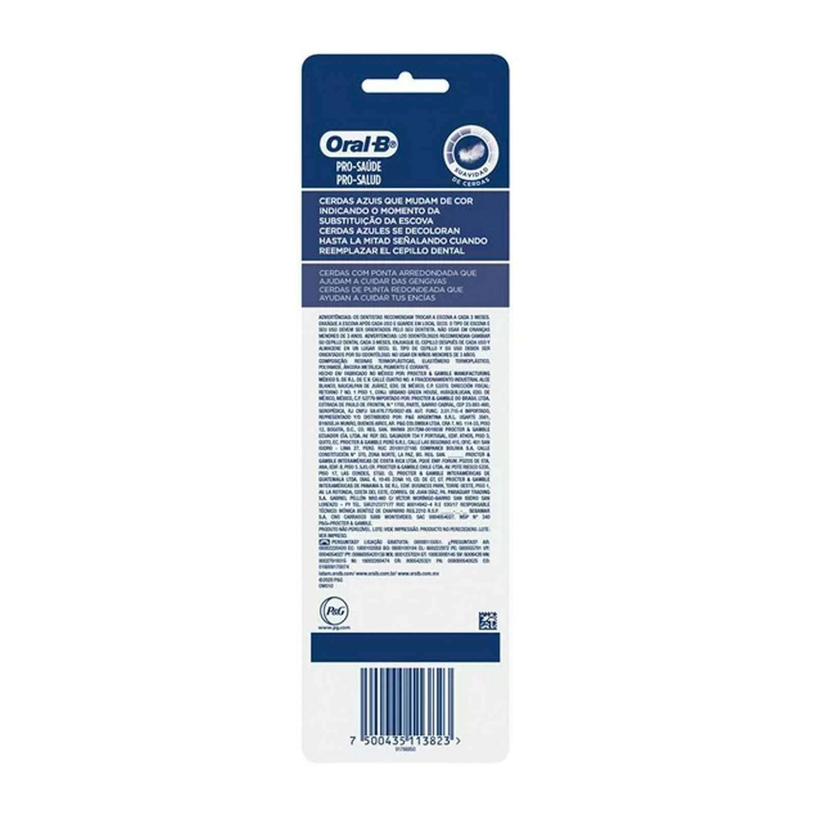 Cepillo Dental Oral-B Indicator Color Collection 4 piezas 