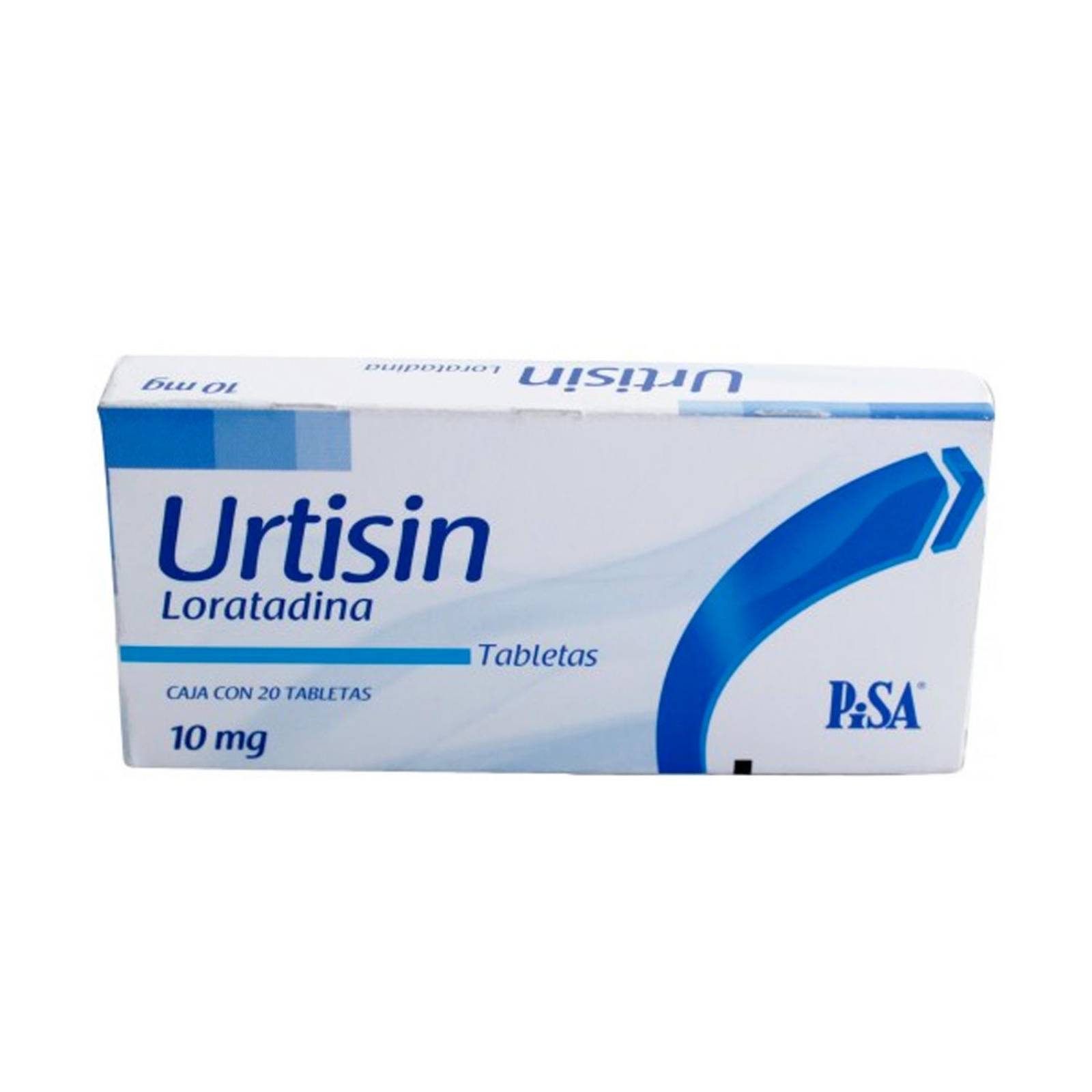 Loratadina Urtisin 10 mg 10 tabletas
