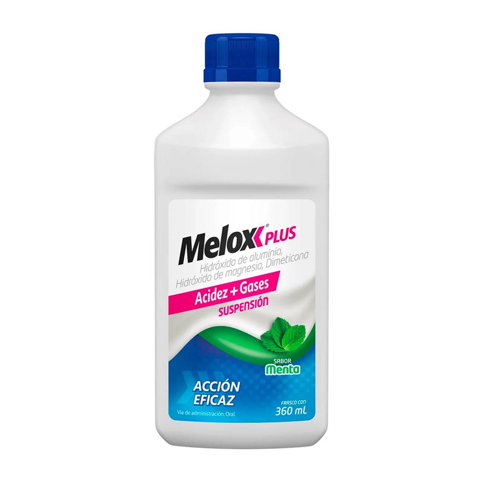 Suspensión Melox Plus Sabor Menta 360 ml 