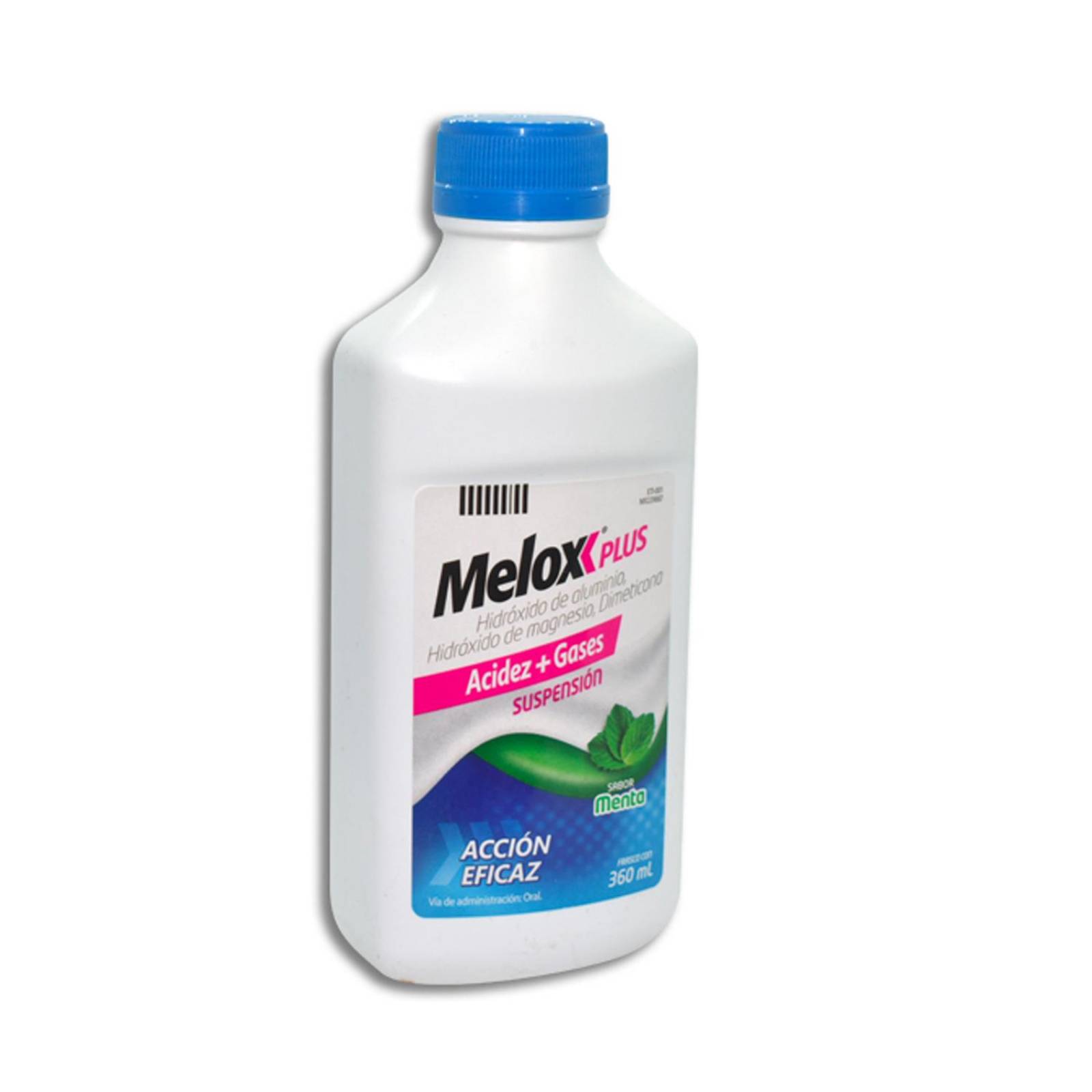 Suspensión Melox Plus Sabor Menta 360 ml 