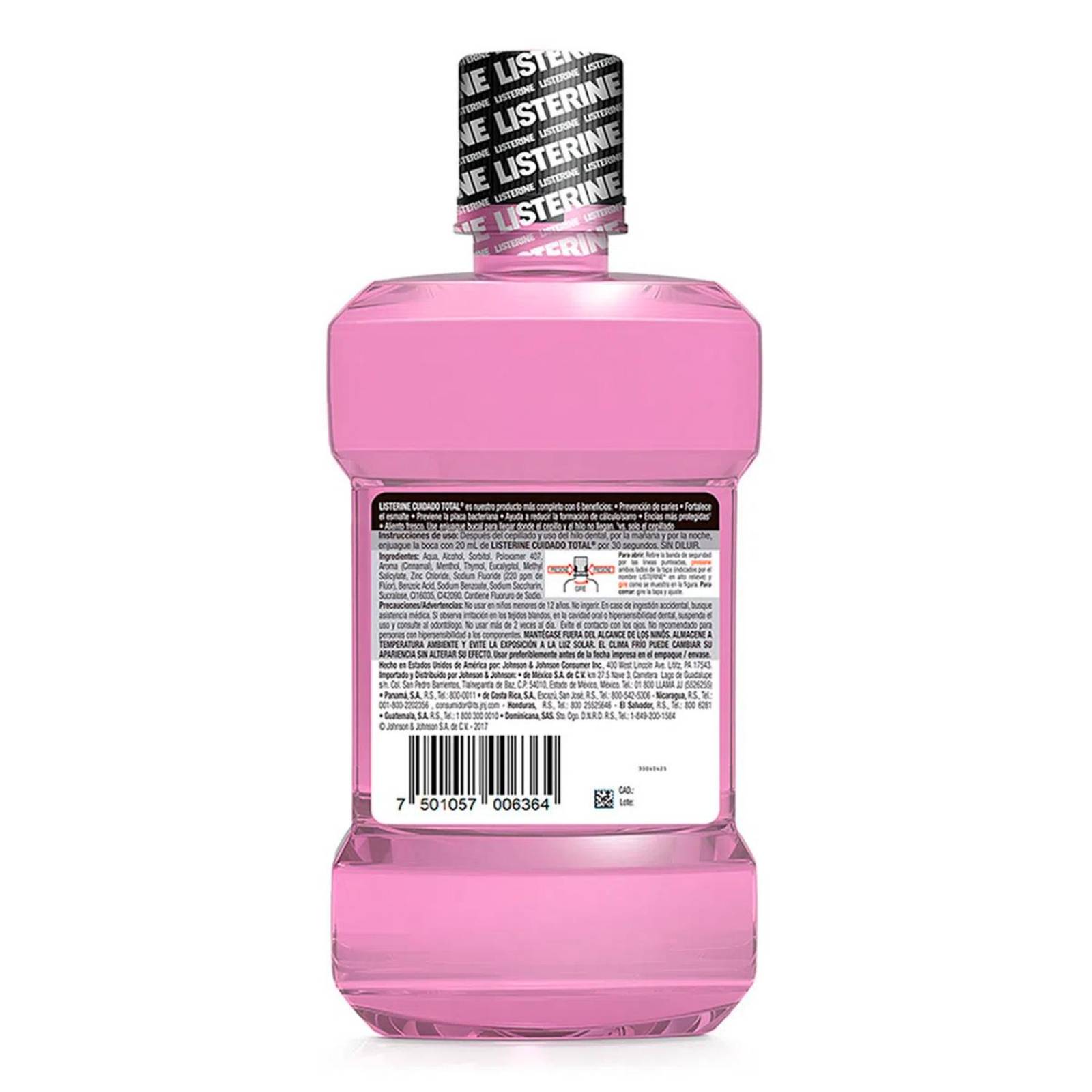Enjuague Bucal Listerine Cuidado Total 250 ml 