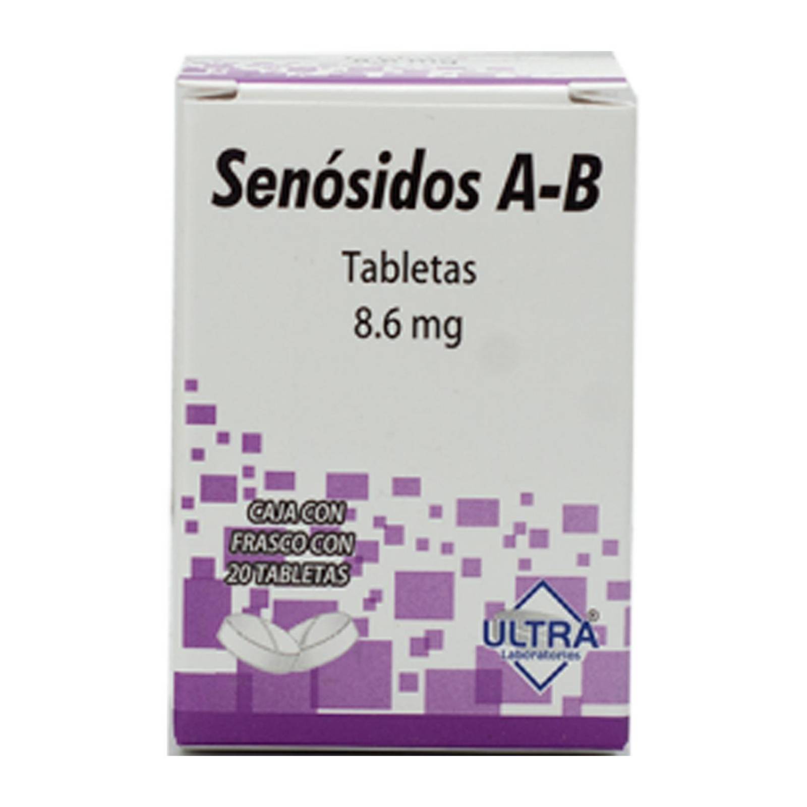 Medicamento Senosidos 20 Tabletas 8.6 mg 