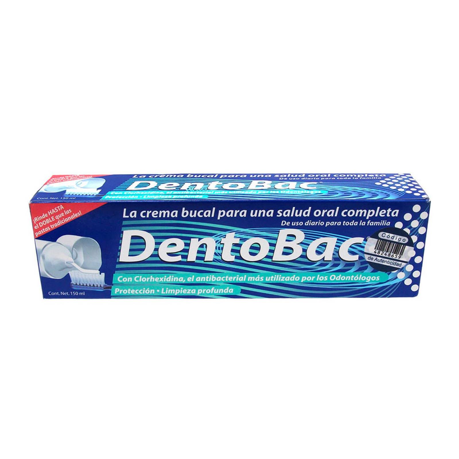 Pasta Dental DentoBac 150 ml 