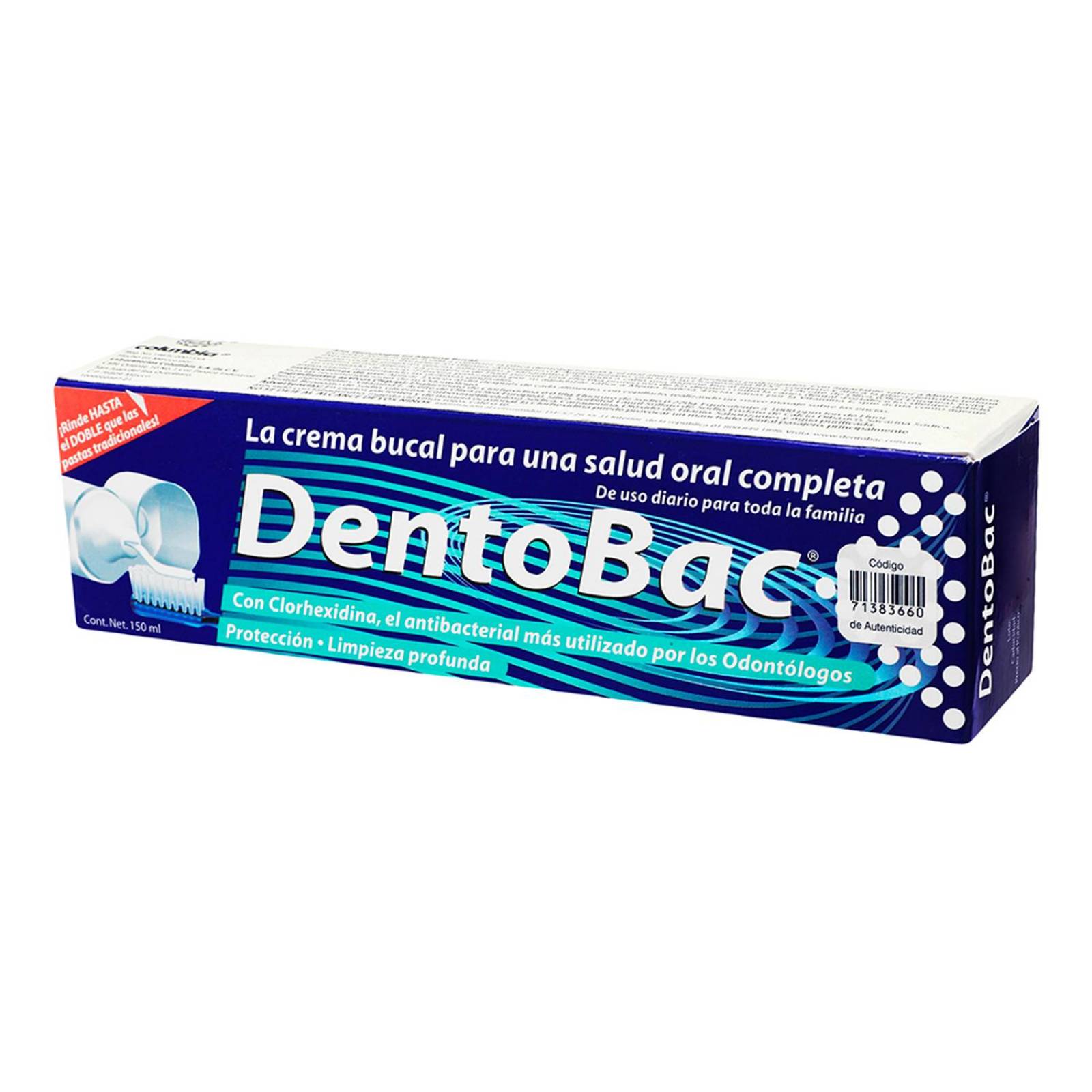 Pasta Dental DentoBac 150 ml 