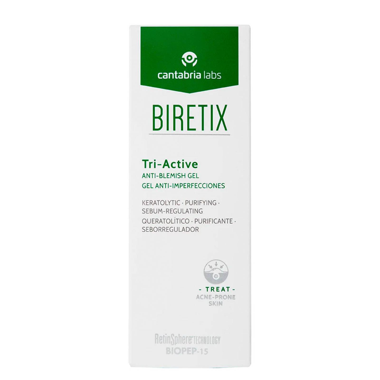 Gel Anti-Imperfecciones Biretix Tri-Active 50 ml 