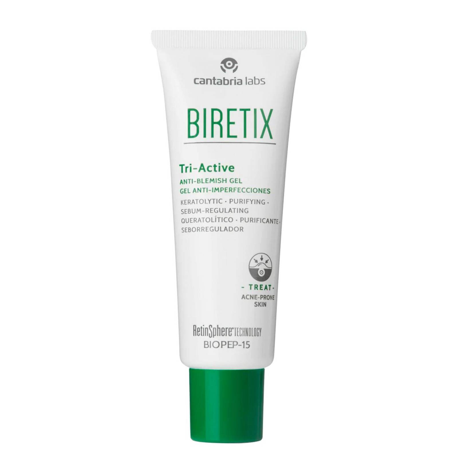 Gel Anti-Imperfecciones Biretix Tri-Active 50 ml 