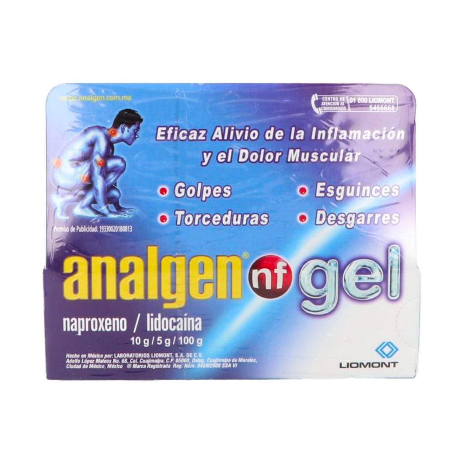 Gel + Tabletas Analgen NF 30 gr + 20 tabletas