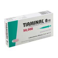 tiaminal b12 injection Solución Inyectable Tiaminal B12 Ámpula 10 ml + 5 Jeringas