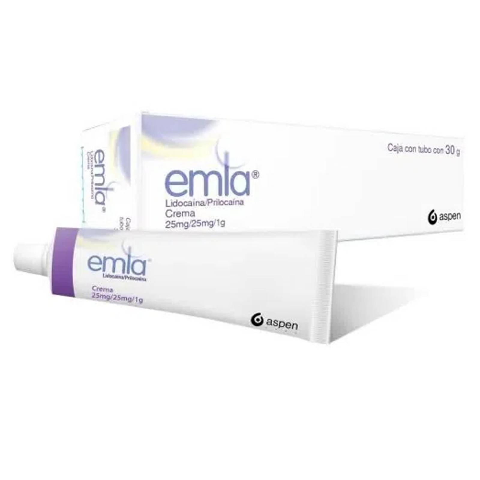 Crema Emla Lidocaína Prilocaína 25/25 mg 30 gr 