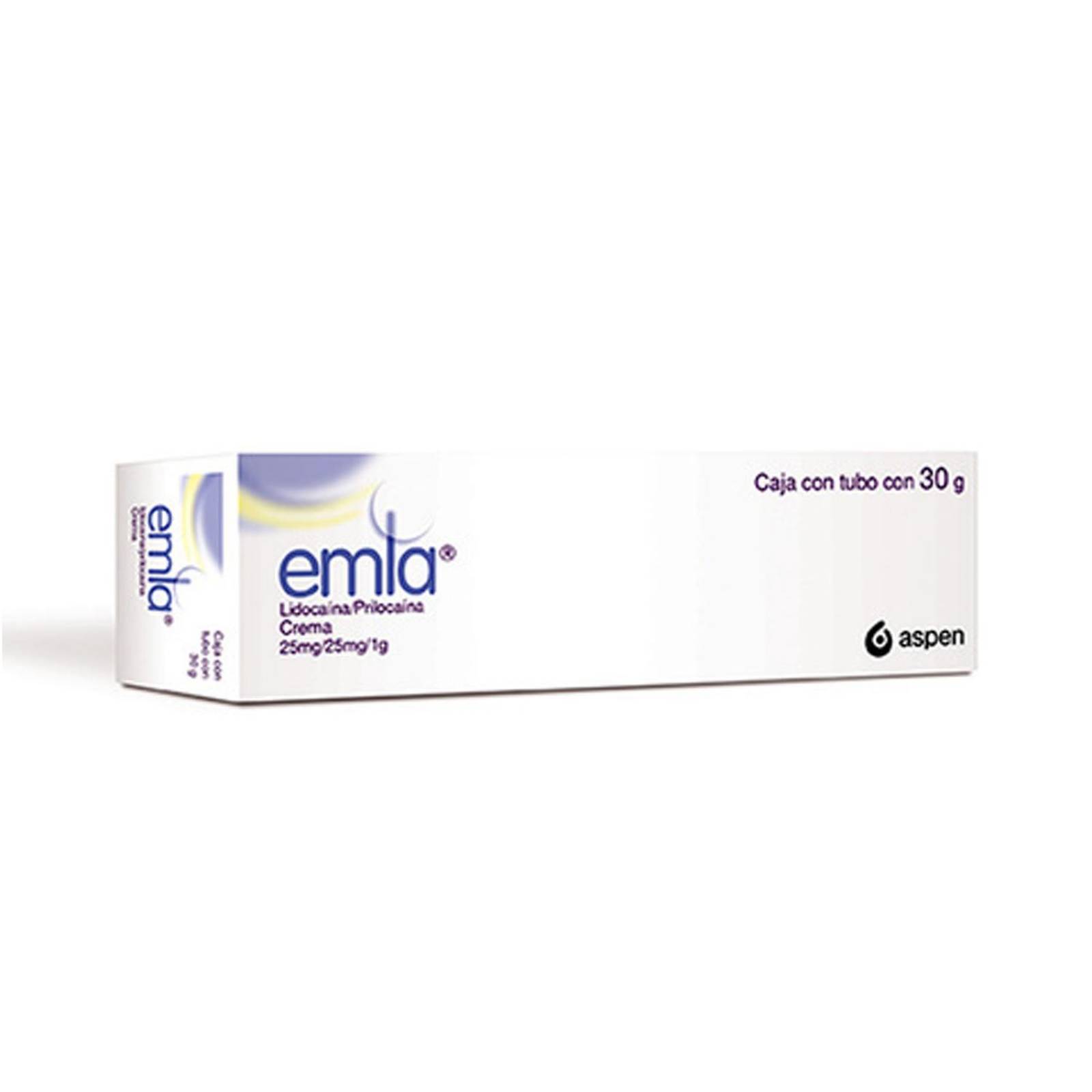 Crema Emla Lidocaína Prilocaína 25/25 mg 30 gr 