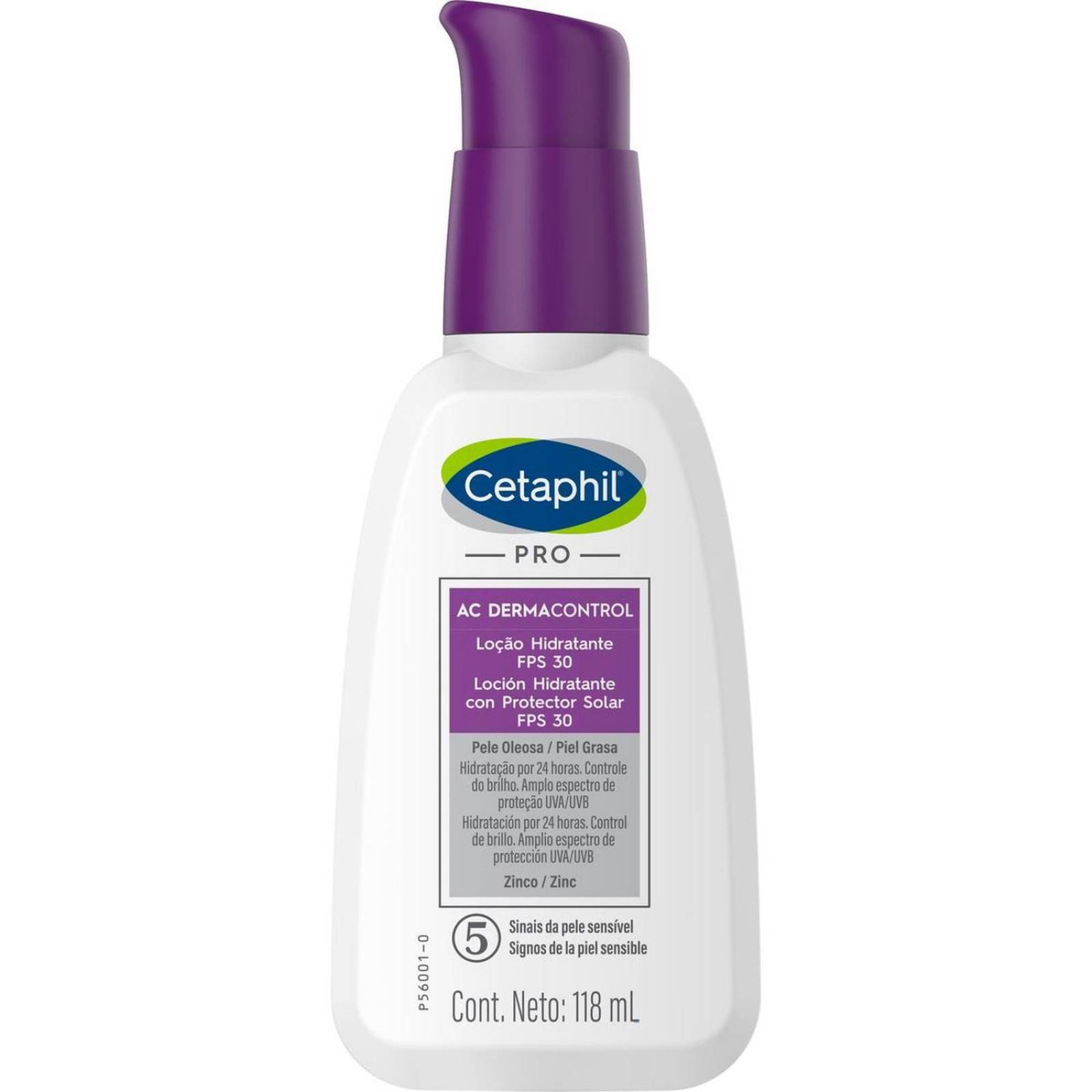 Loción Hidratante Cetaphil PRO AC Dermacontrol 118 ml 