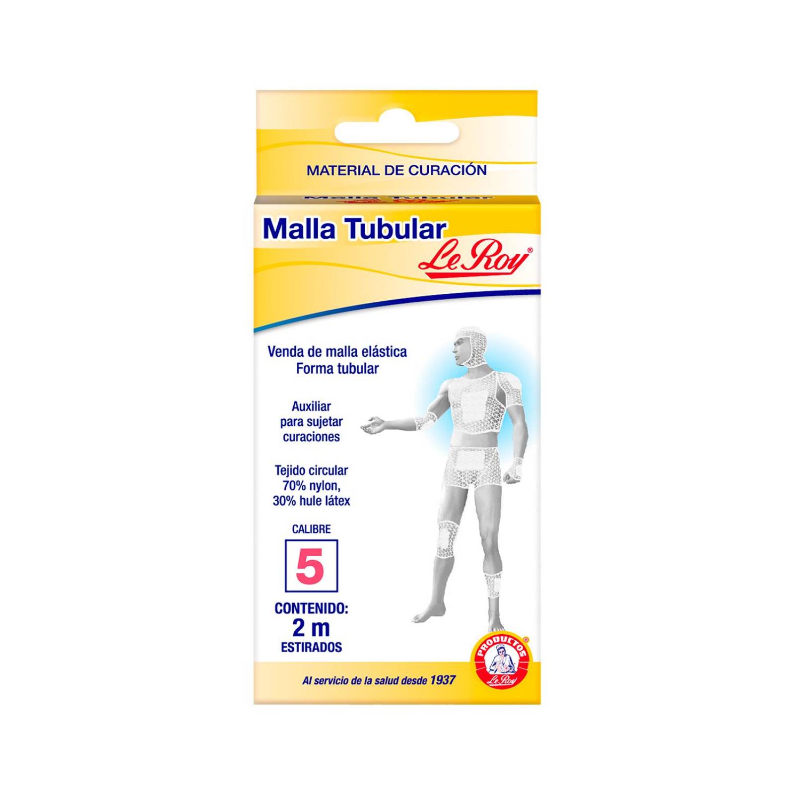 Venda Le Roy Malla Tubular N5 Cabeza 