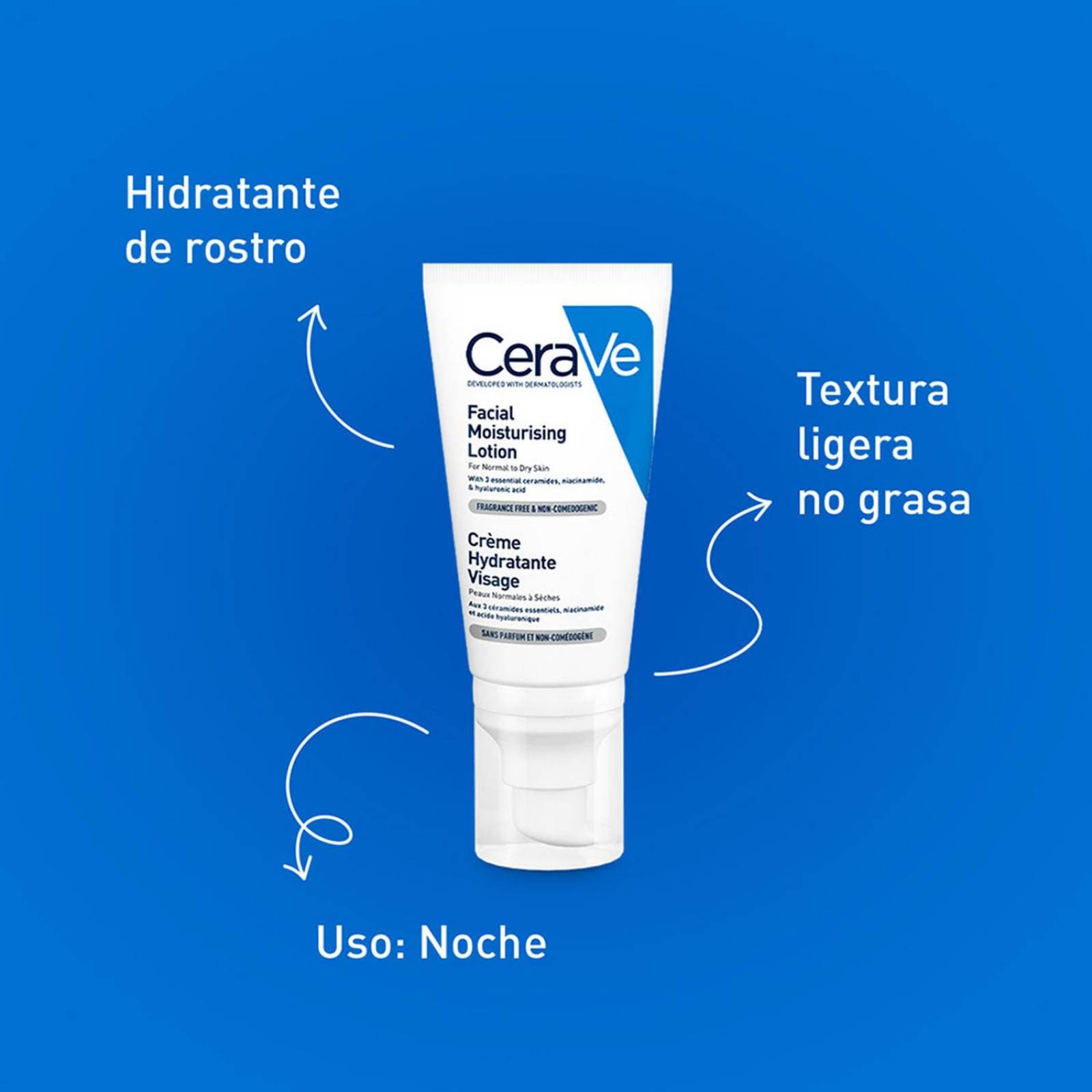 Loción Facial CeraVe Hidratante 52 ml 