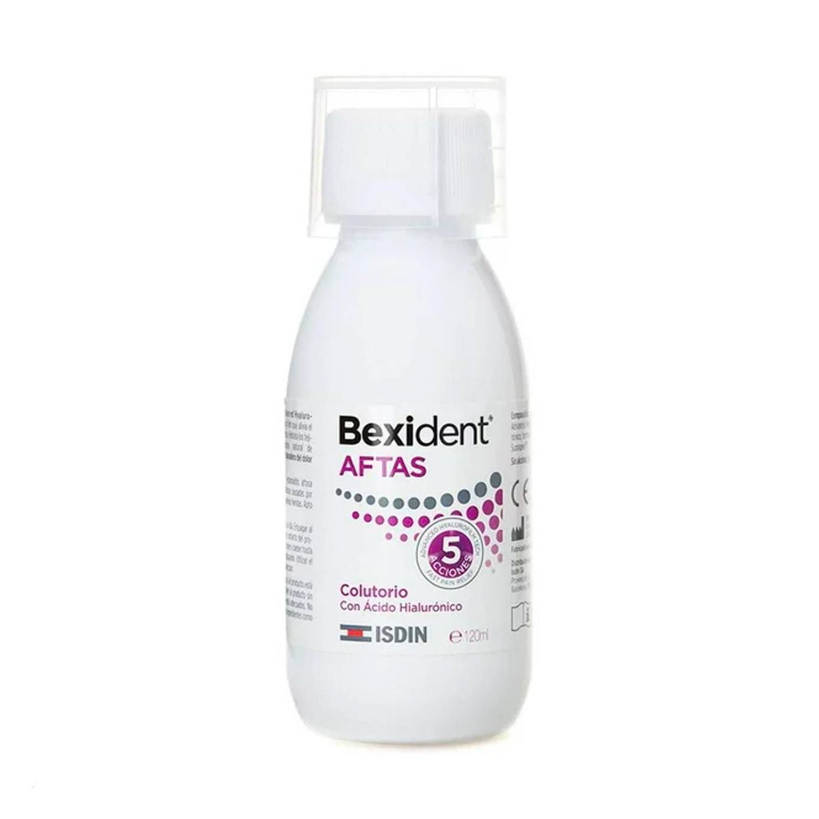 Colutorio Isdin Bexident Aftas 120 ml 