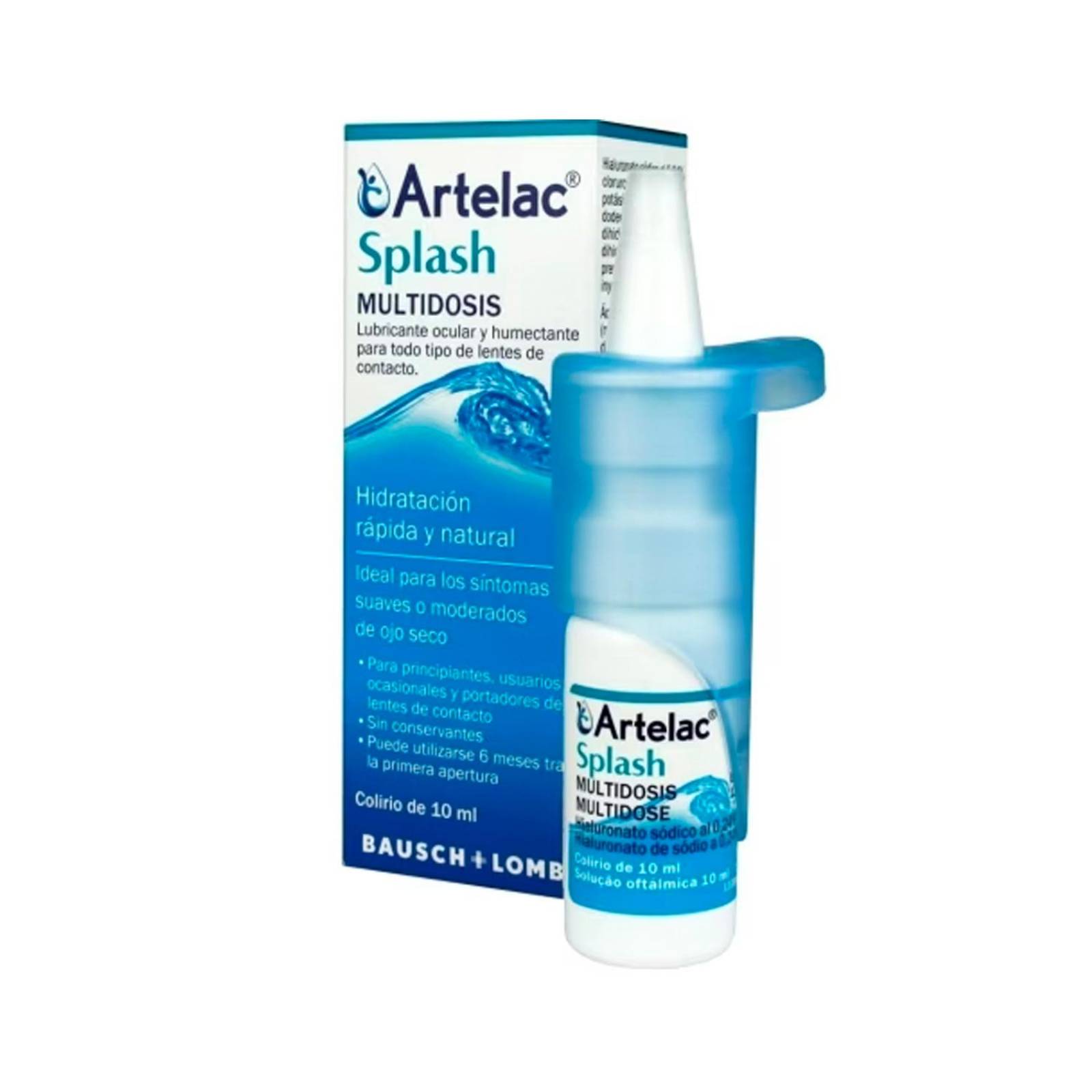 Lubricante Ocular Artelac Splash Multidosis 10 ml 