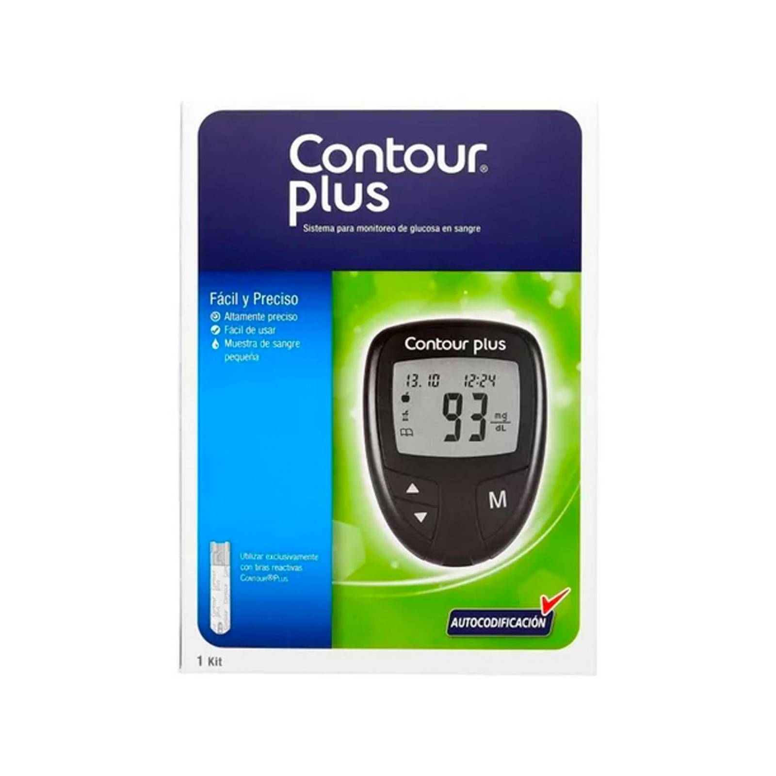Monitor de Glucosa Contour Plus