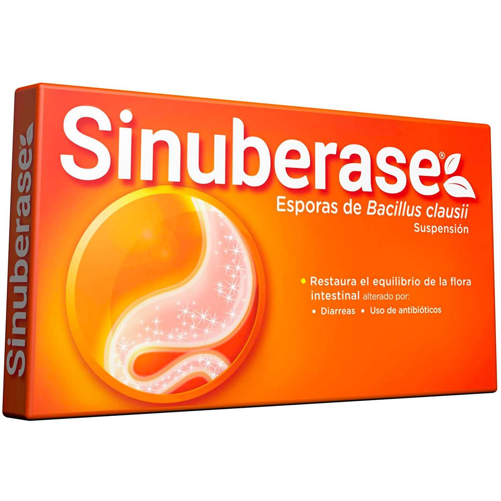 Probióticos Sinuberase Bacillus Coagulans 48 piezas 