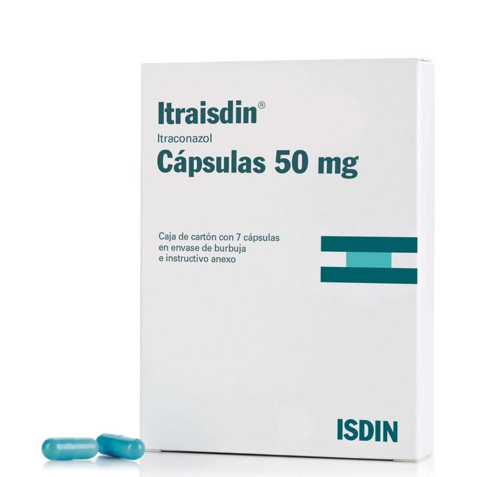 Itraconazol Isdin Itraisdin 14 Cápsulas de 50 mg 