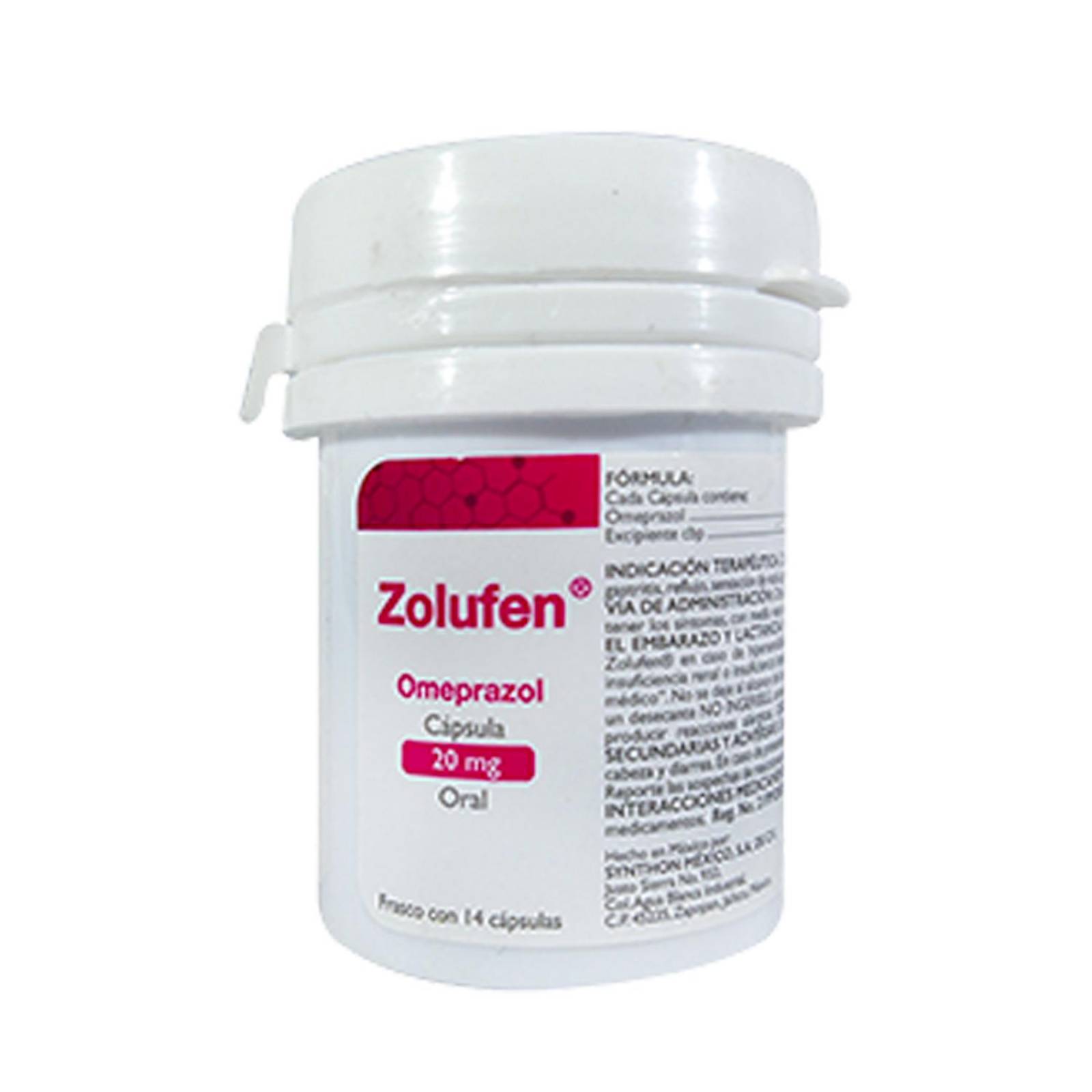 Omeprazol Zolufen 20 mg 14 Cápsulas 