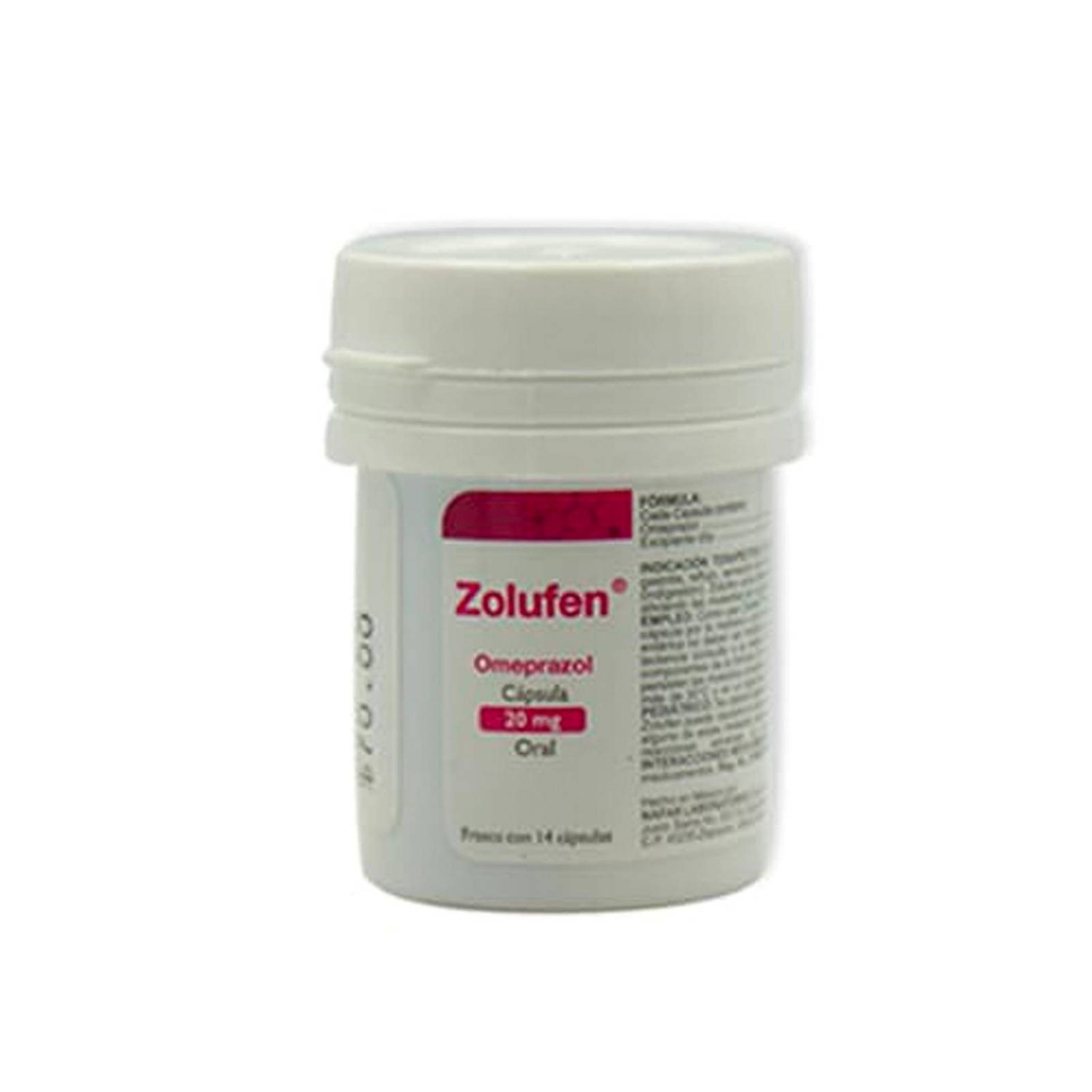 Omeprazol Zolufen 20 mg 14 Cápsulas 