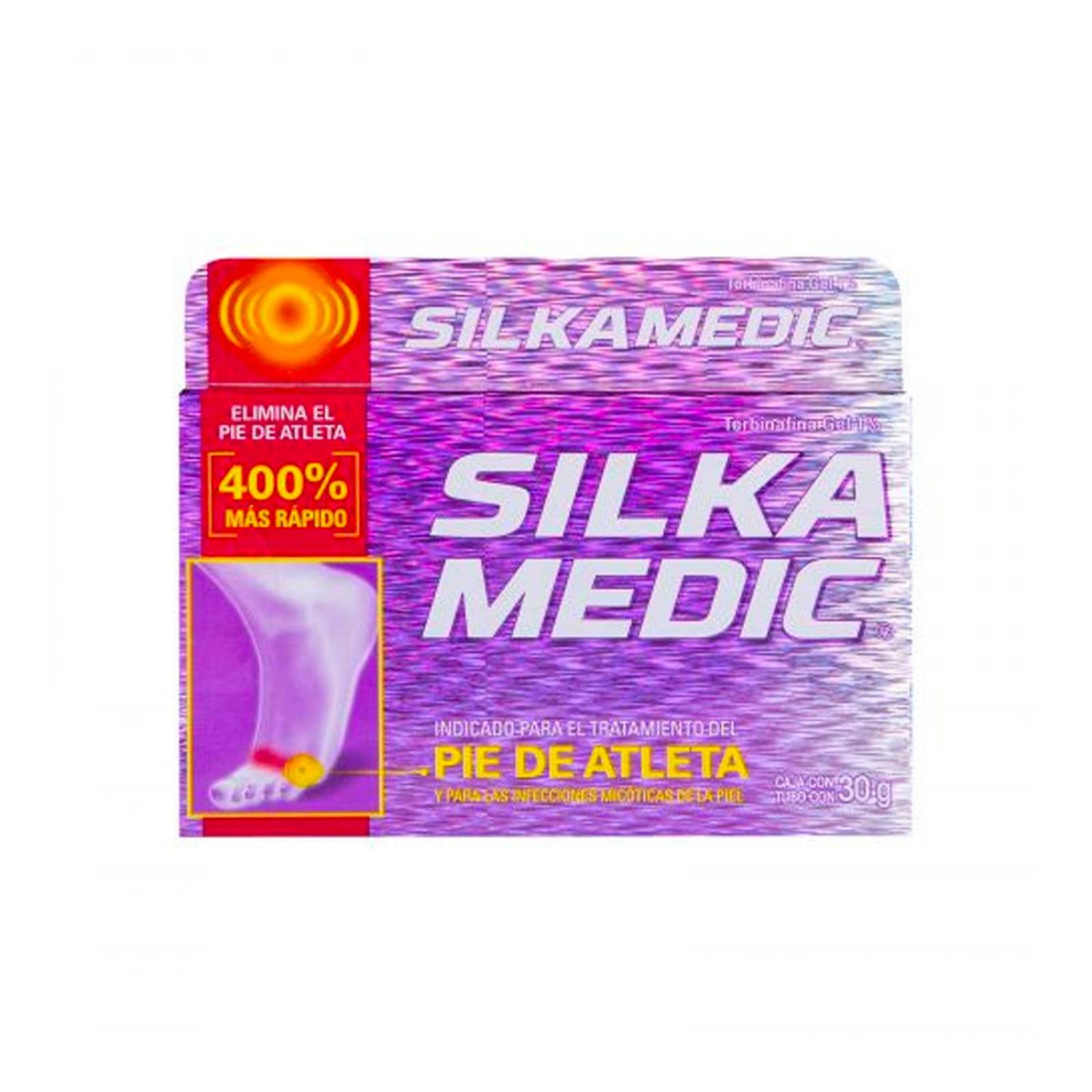 Gel Silka Medik Terbinafina 1% para Pie de Atleta 30 gr 