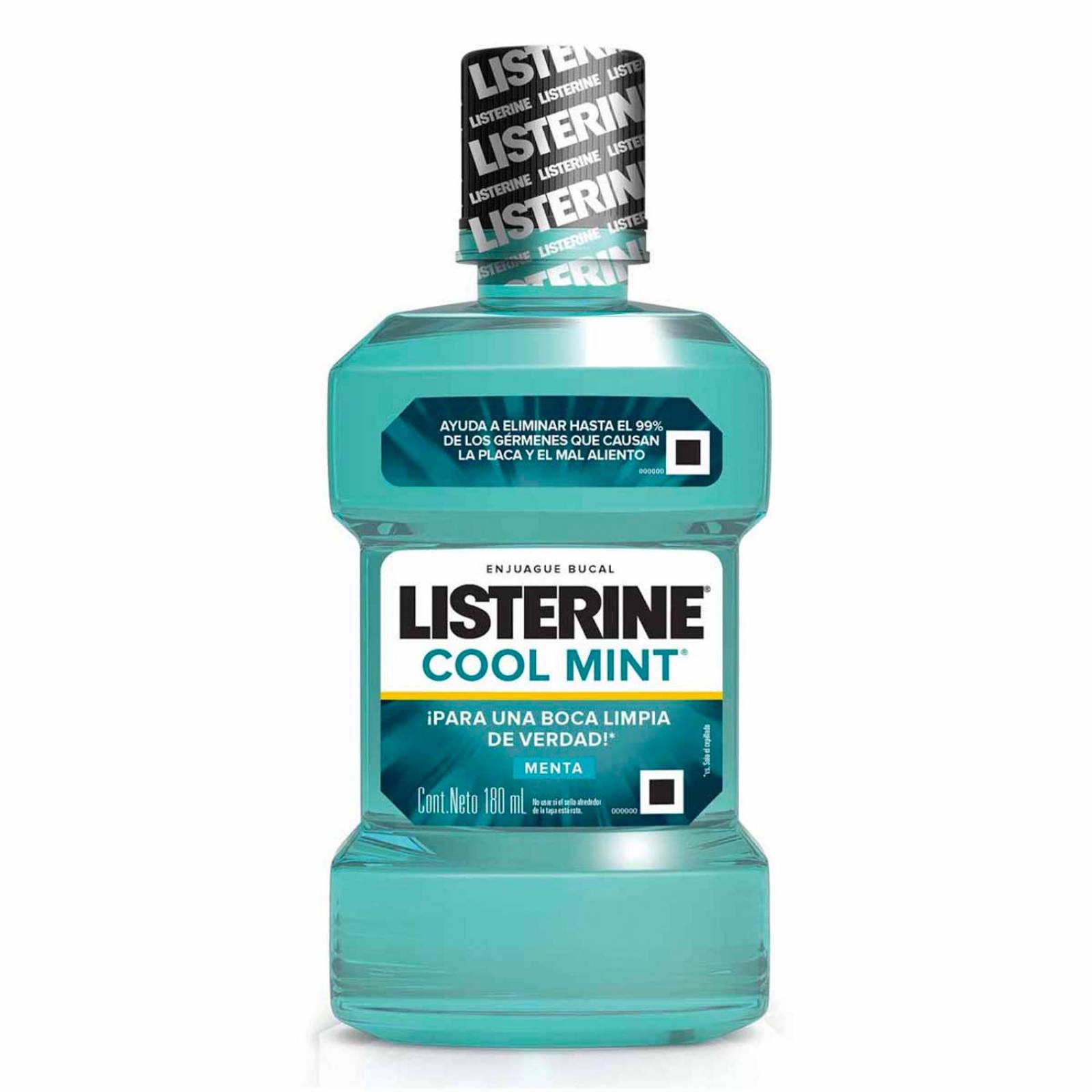 Enjuague Bucal Listerine Cool Mint 180 ml 