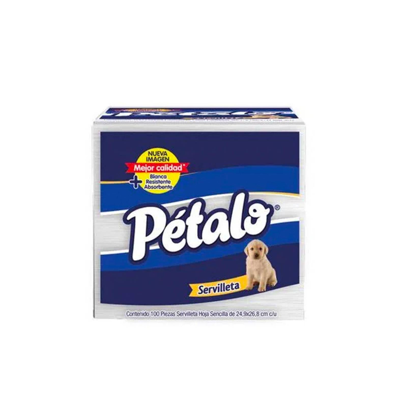 Servilletas Pétalo Blancas 100 piezas 